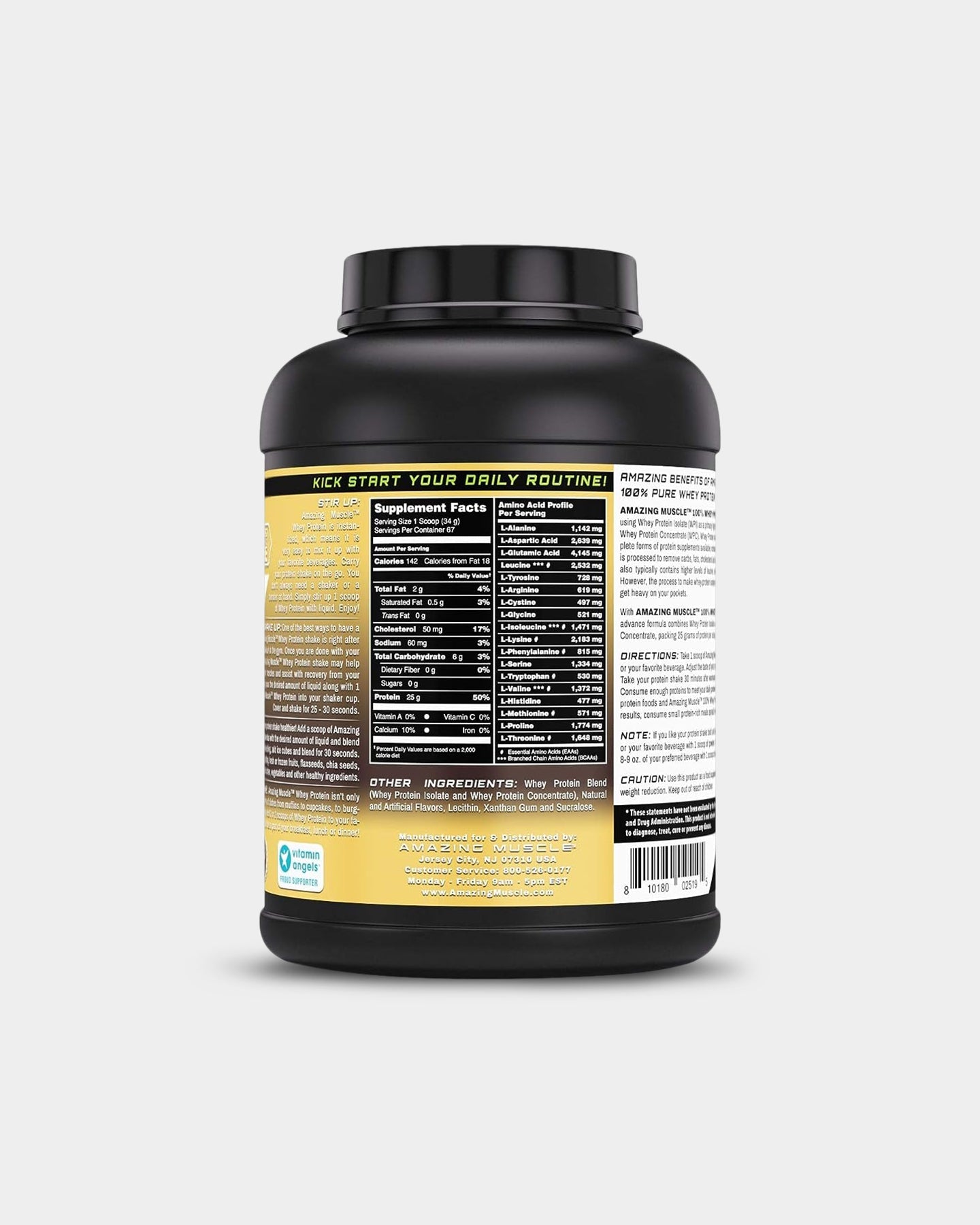 Amazing Muscle Whey Protein - Bodybuilding.com