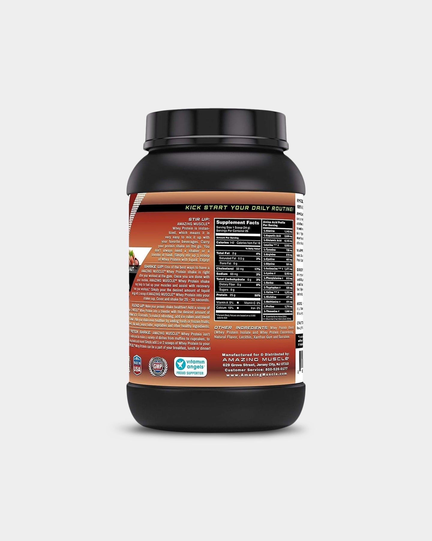 Amazing Muscle Whey Protein - Bodybuilding.com