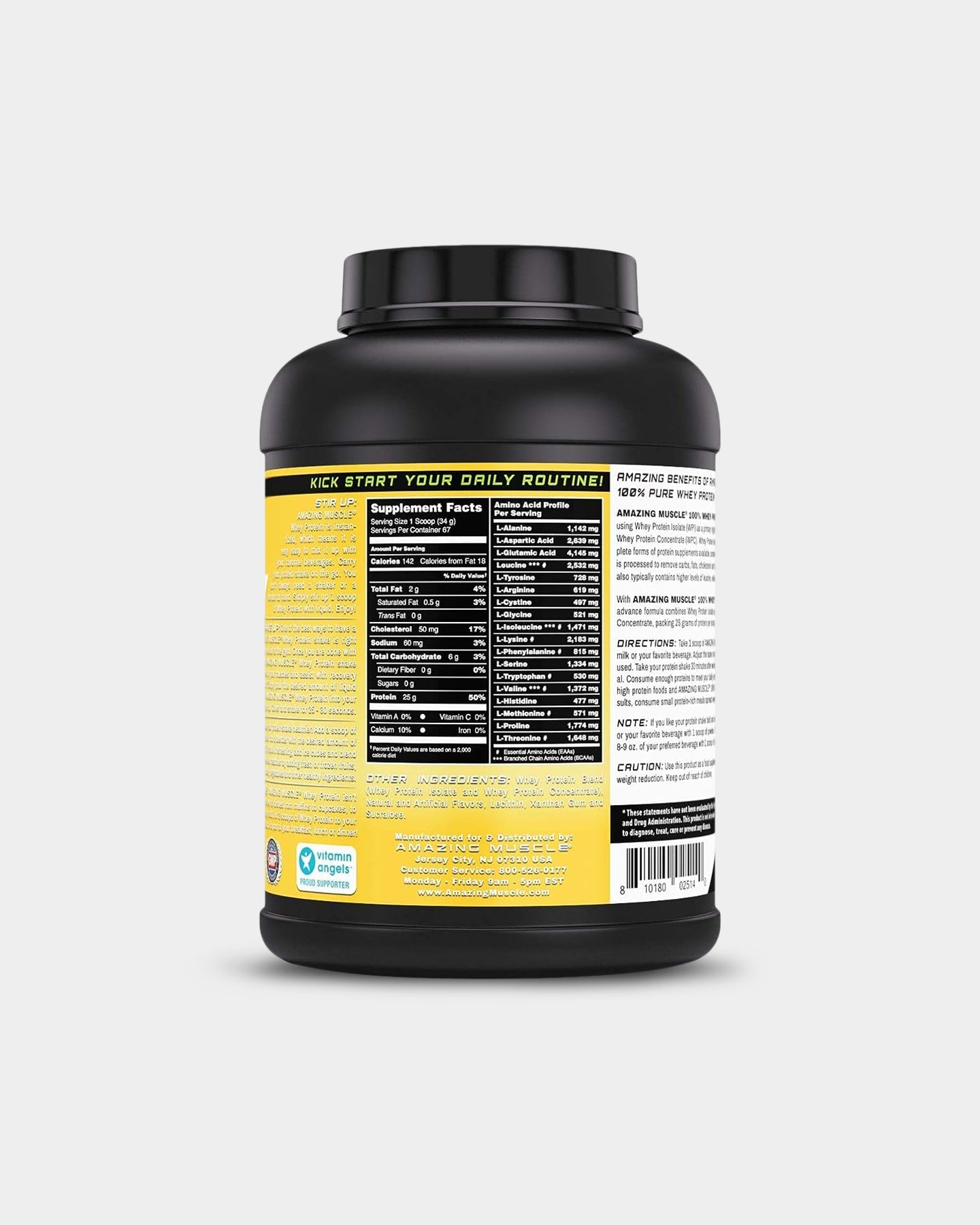 Amazing Muscle Whey Protein - Bodybuilding.com