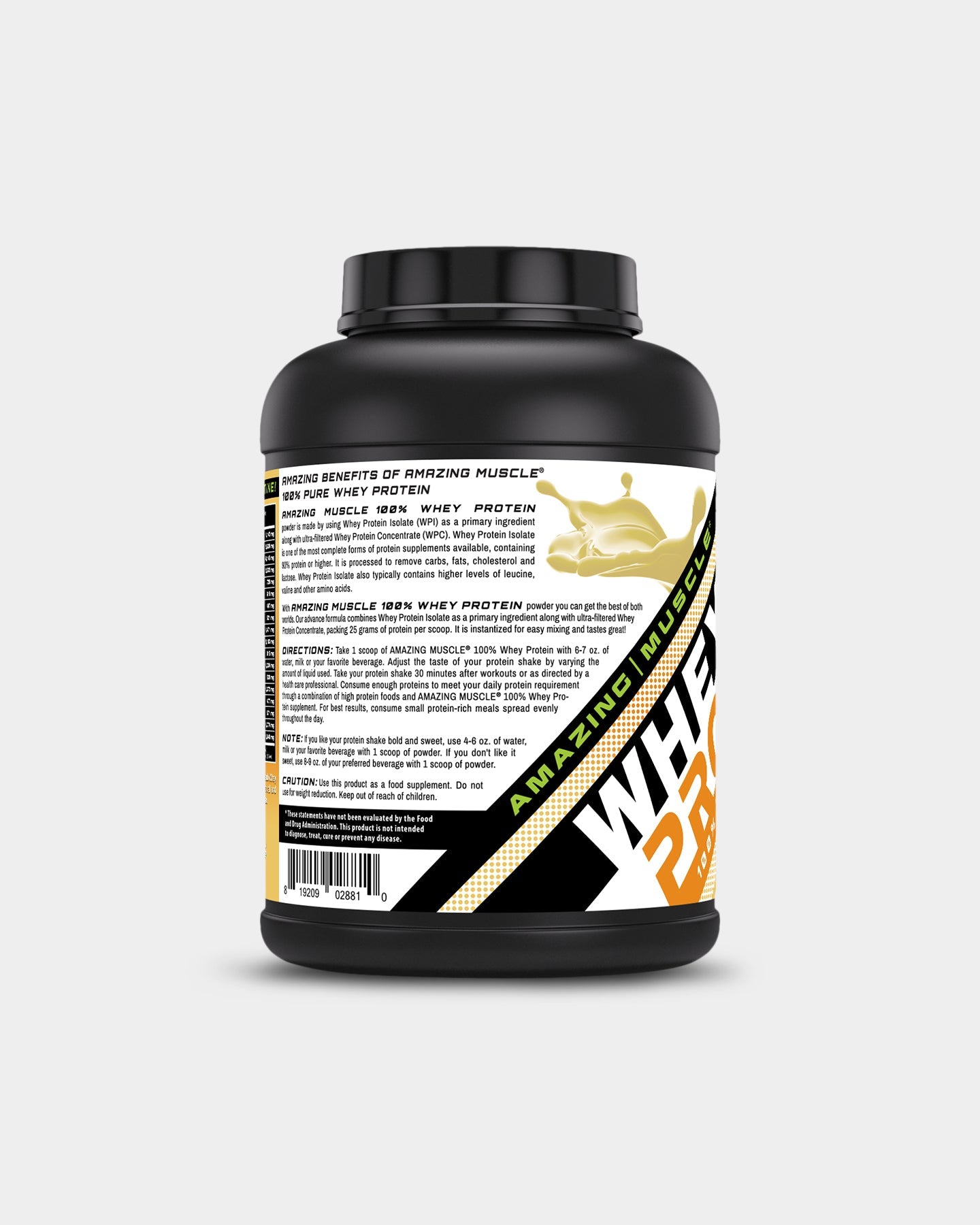 Amazing Muscle Whey Protein - Bodybuilding.com