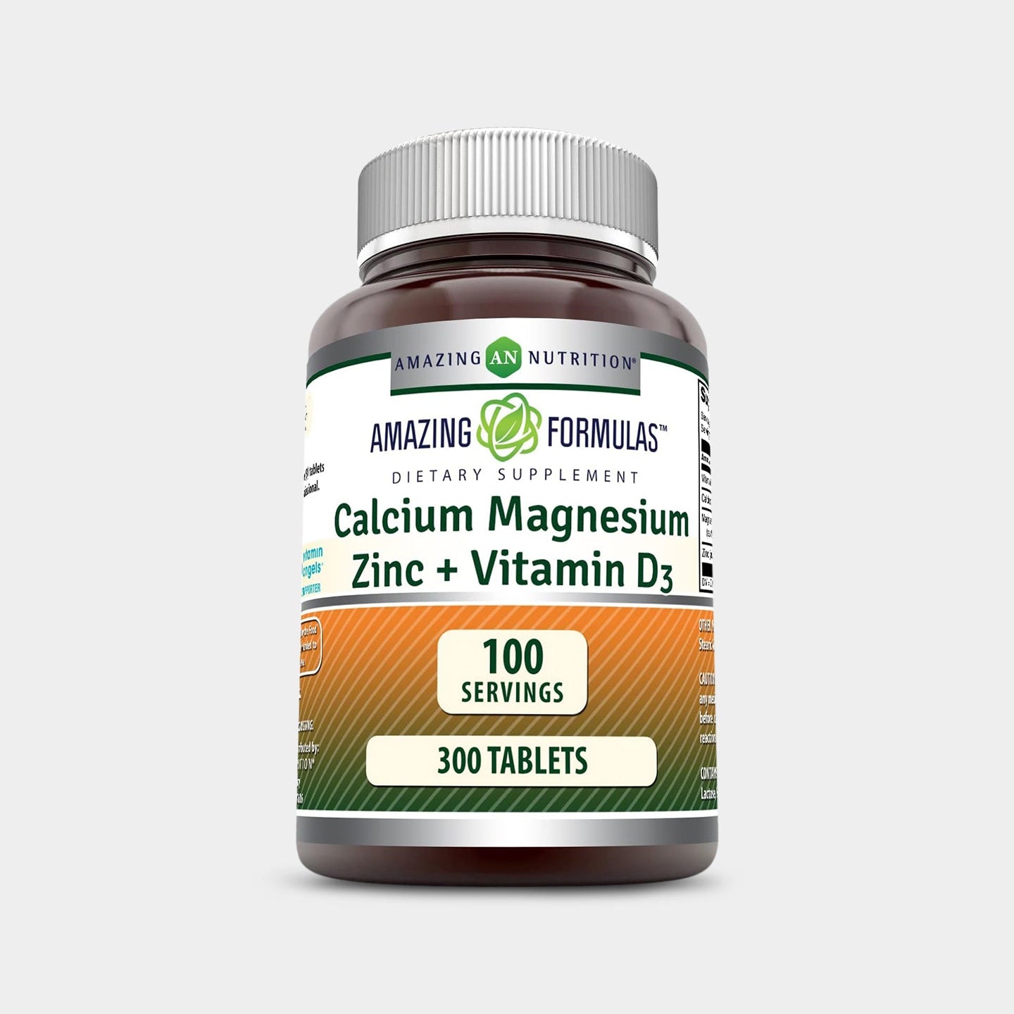 Amazing Nutrition Amazing Formulas Calcium Magnesium Zinc Vitamin D3 - Bodybuilding.com