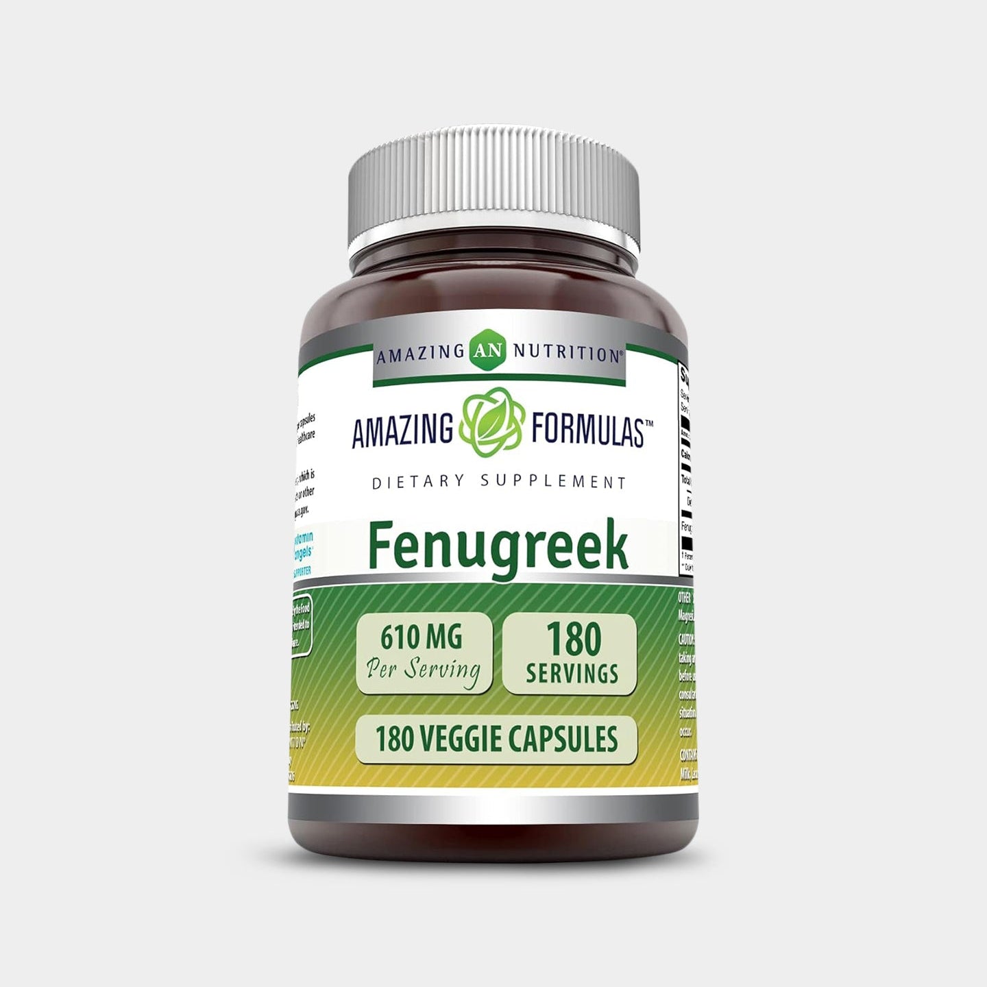 Amazing Nutrition Amazing Formulas Fenugreek 610 Mg - Bodybuilding.com