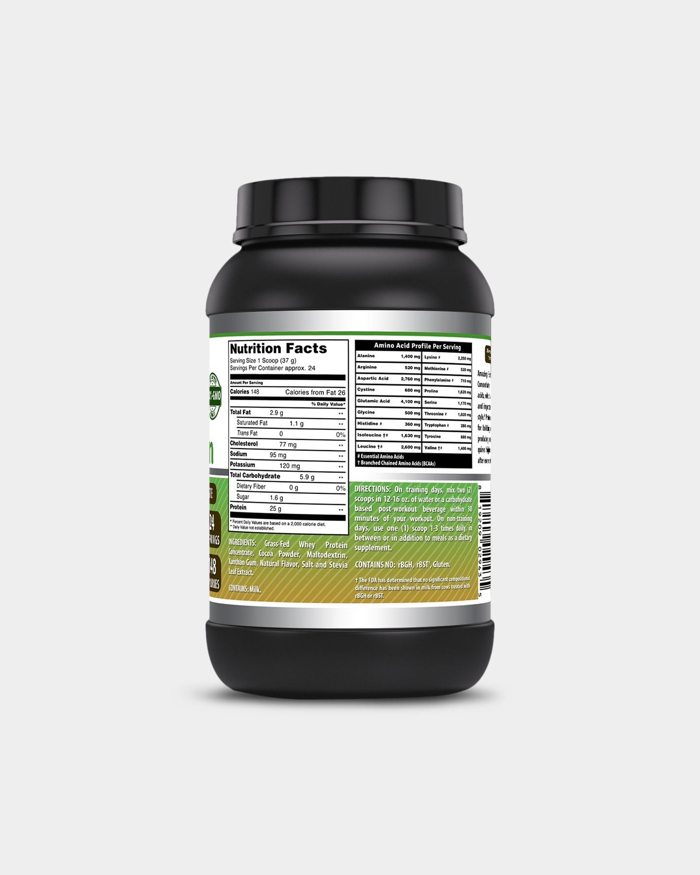 Amazing Nutrition Amazing Formulas Grass - Fed Whey Protein - Bodybuilding.com