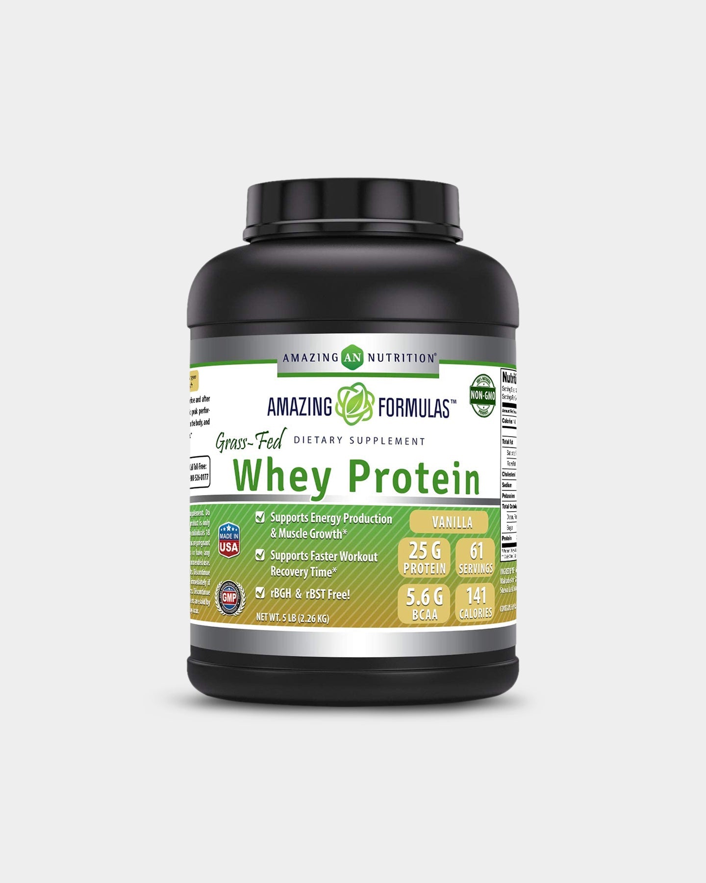 Amazing Nutrition Amazing Formulas Grass - Fed Whey Protein - Bodybuilding.com