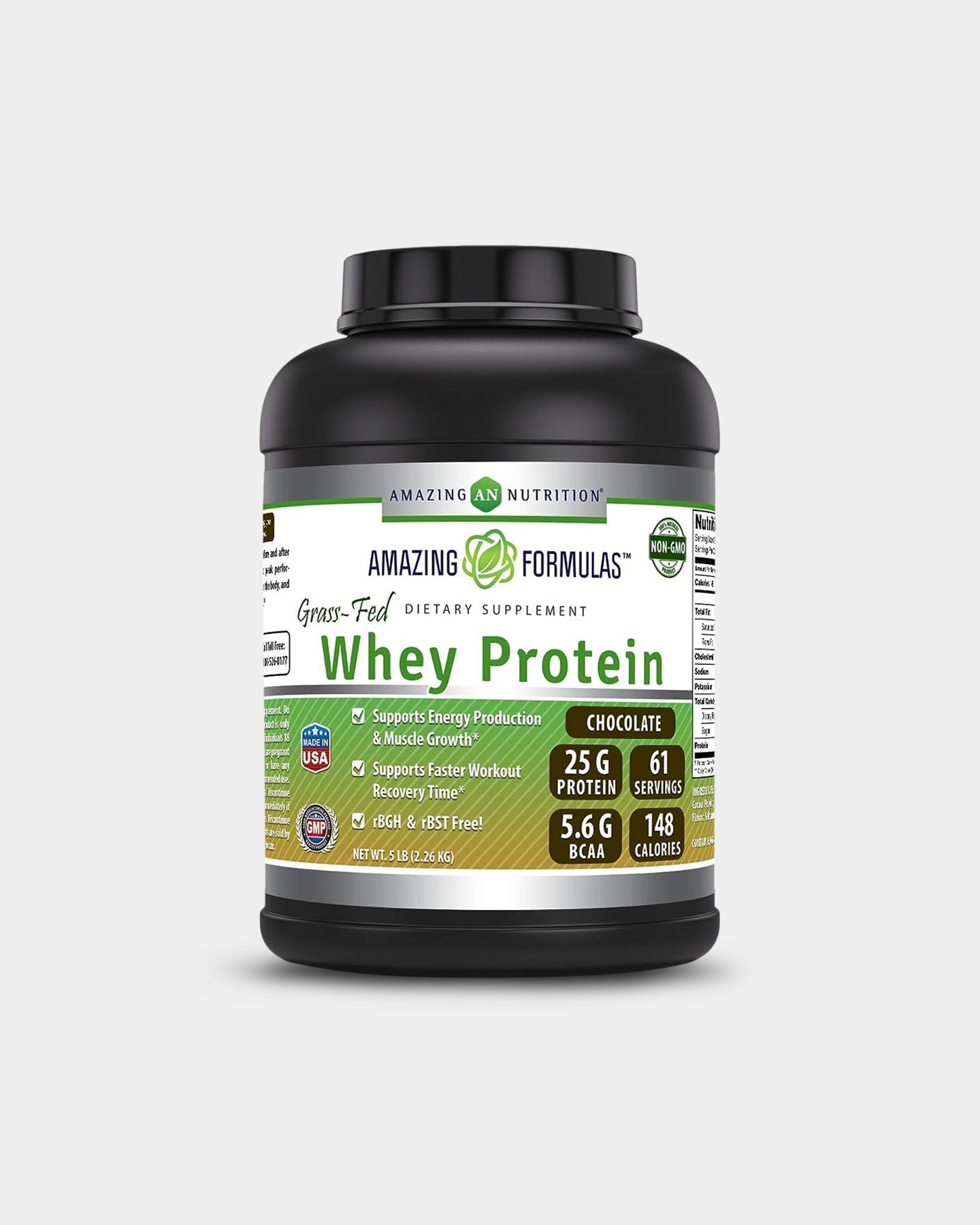 Amazing Nutrition Amazing Formulas Grass - Fed Whey Protein - Bodybuilding.com