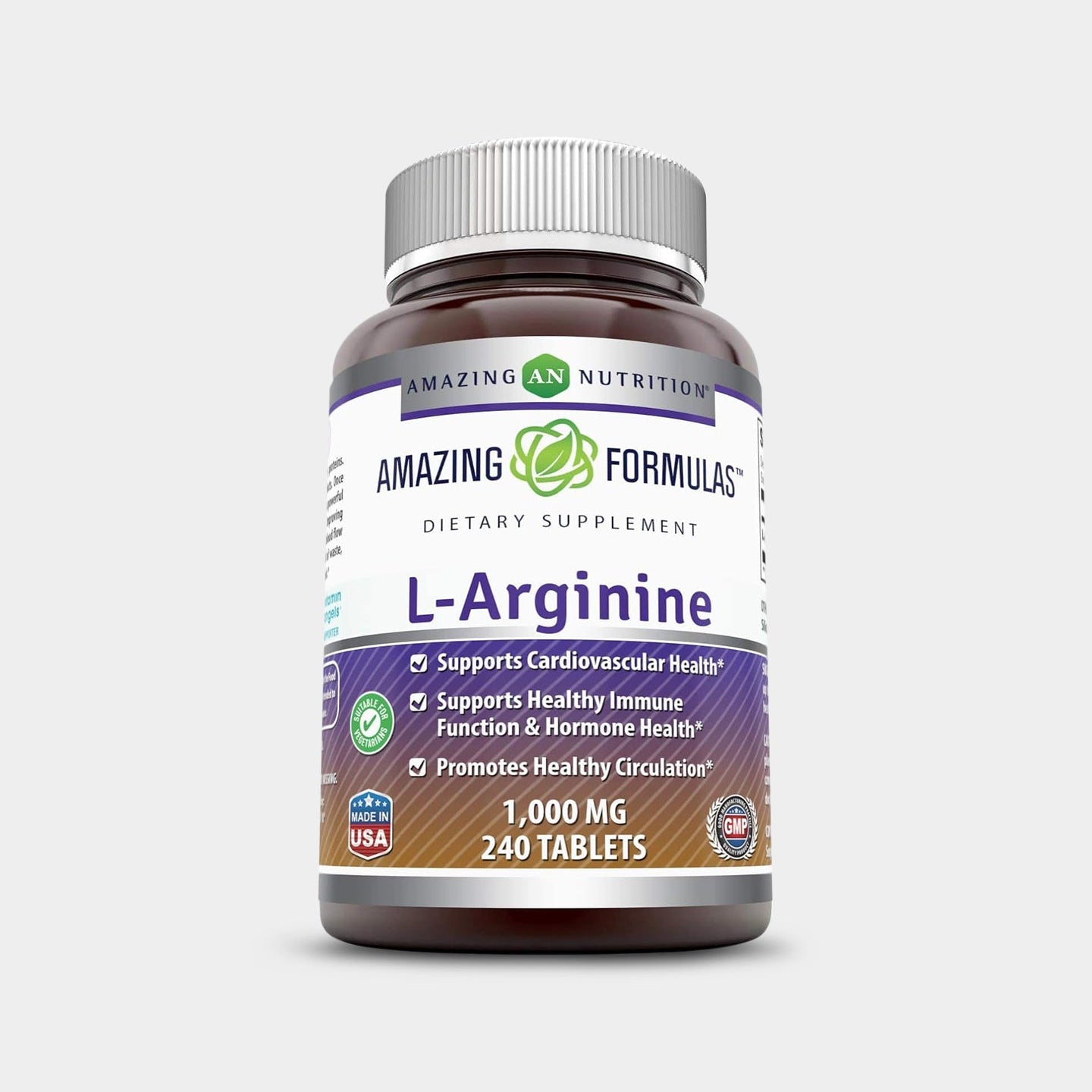 Amazing Nutrition Amazing Formulas L - Arginine 1000 Mg - Bodybuilding.com