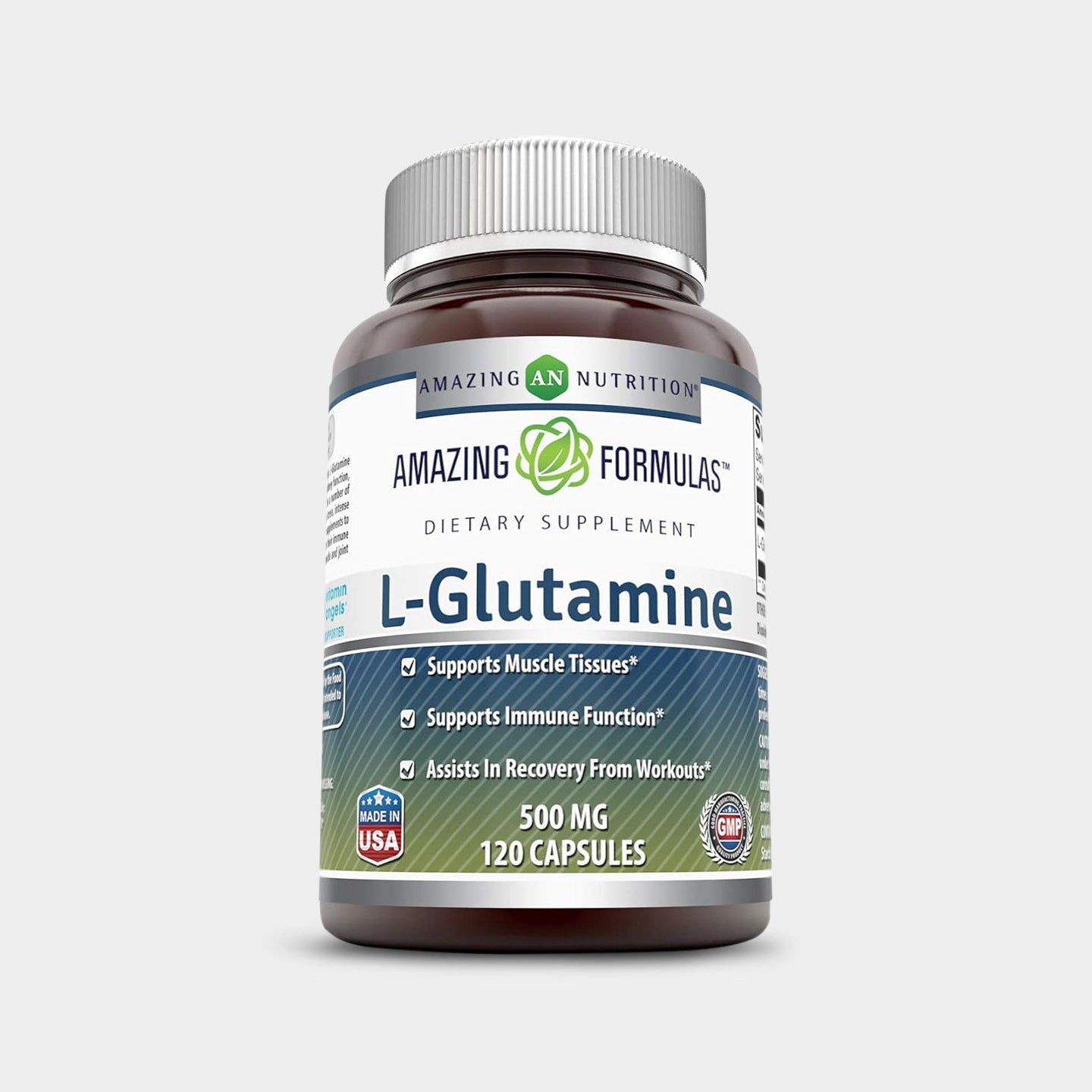 Amazing Nutrition Amazing Formulas L - Glutamine 500 Mg - Bodybuilding.com