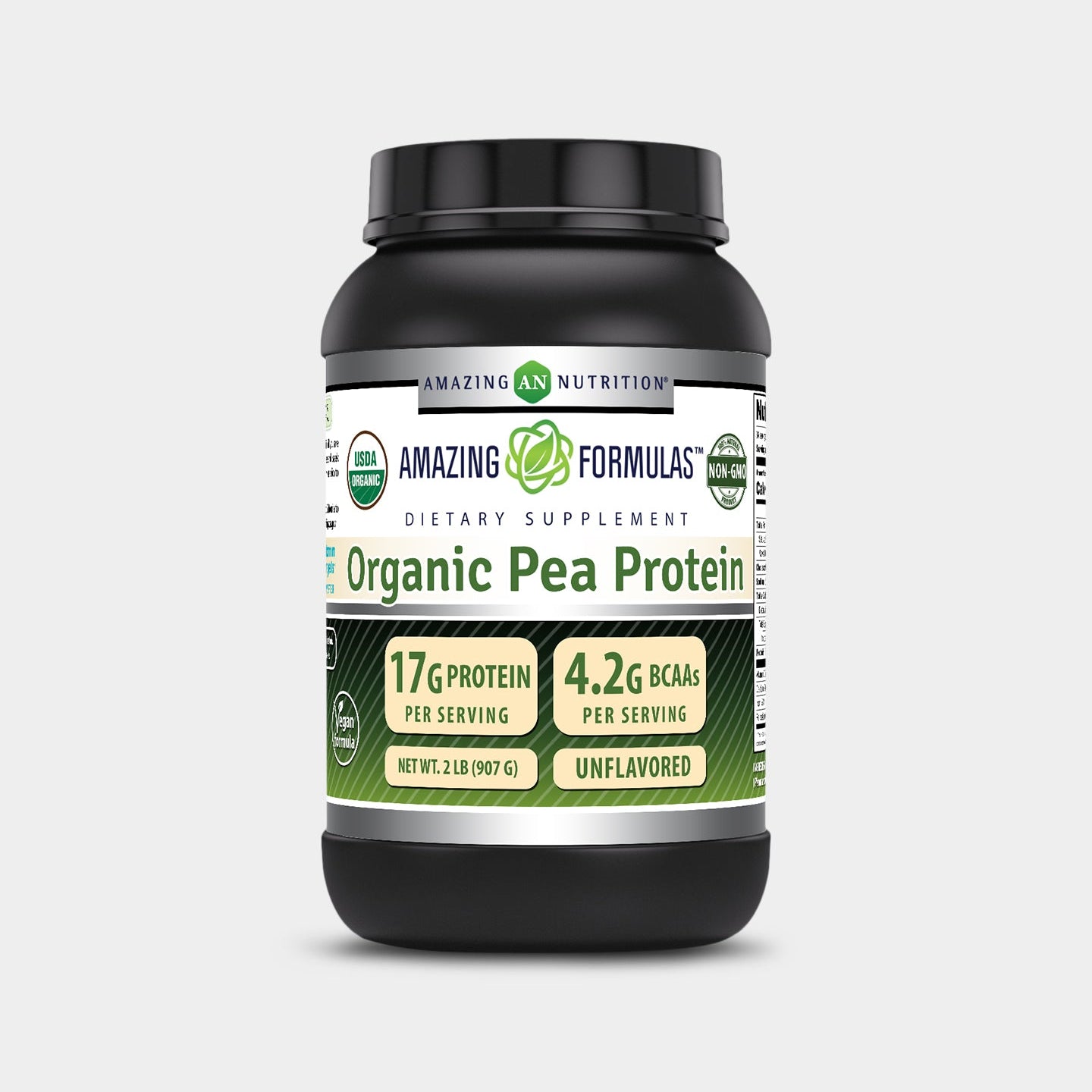 Amazing Nutrition Amazing Formulas Organic Pea Protein Powder - Bodybuilding.com