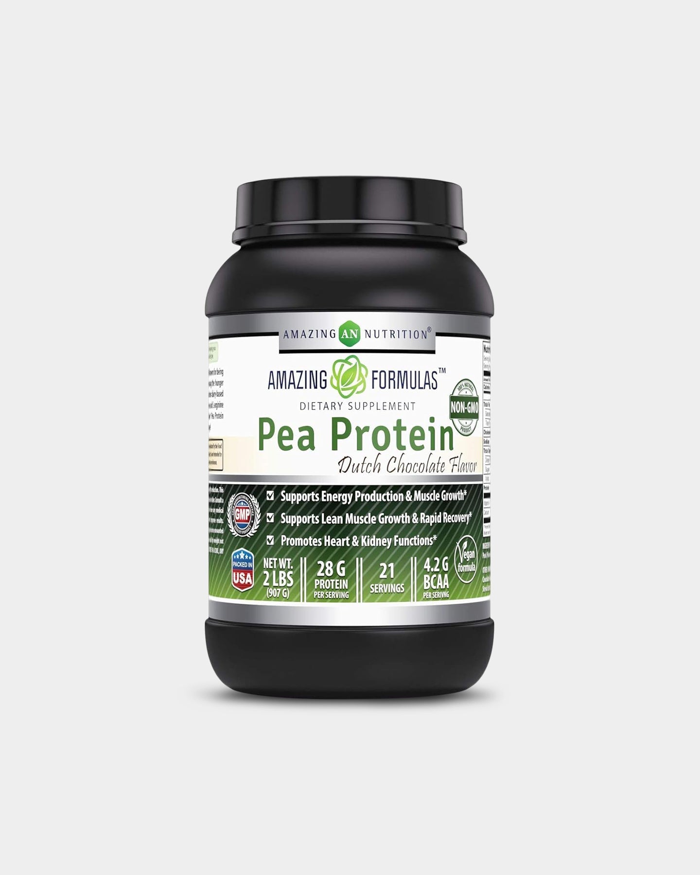 Amazing Nutrition Amazing Formulas Pea Protein Powder - Bodybuilding.com