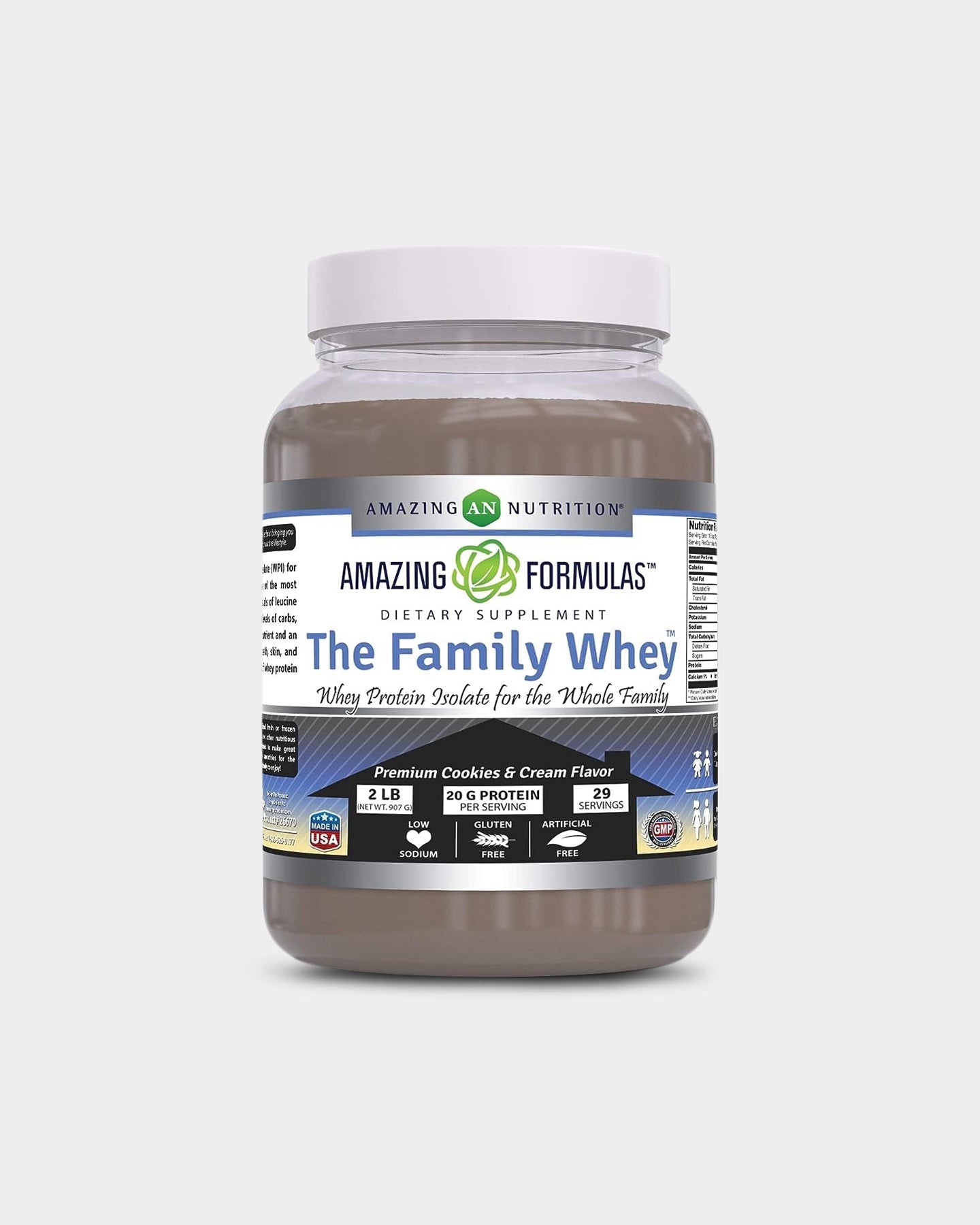 Amazing Nutrition Amazing Formulas The Family Whey - Whey Protein Isolate - Bodybuilding.com