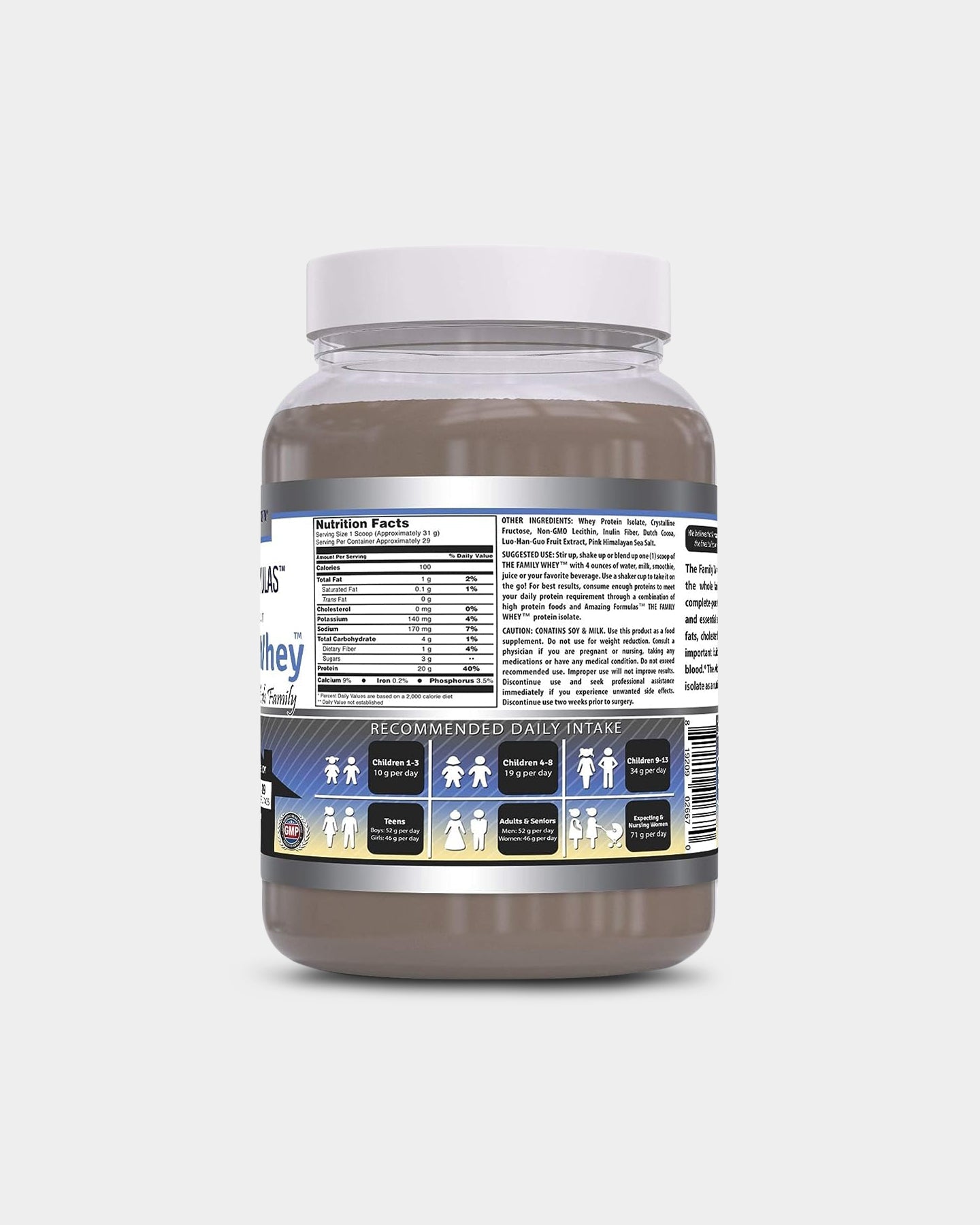 Amazing Nutrition Amazing Formulas The Family Whey - Whey Protein Isolate - Bodybuilding.com