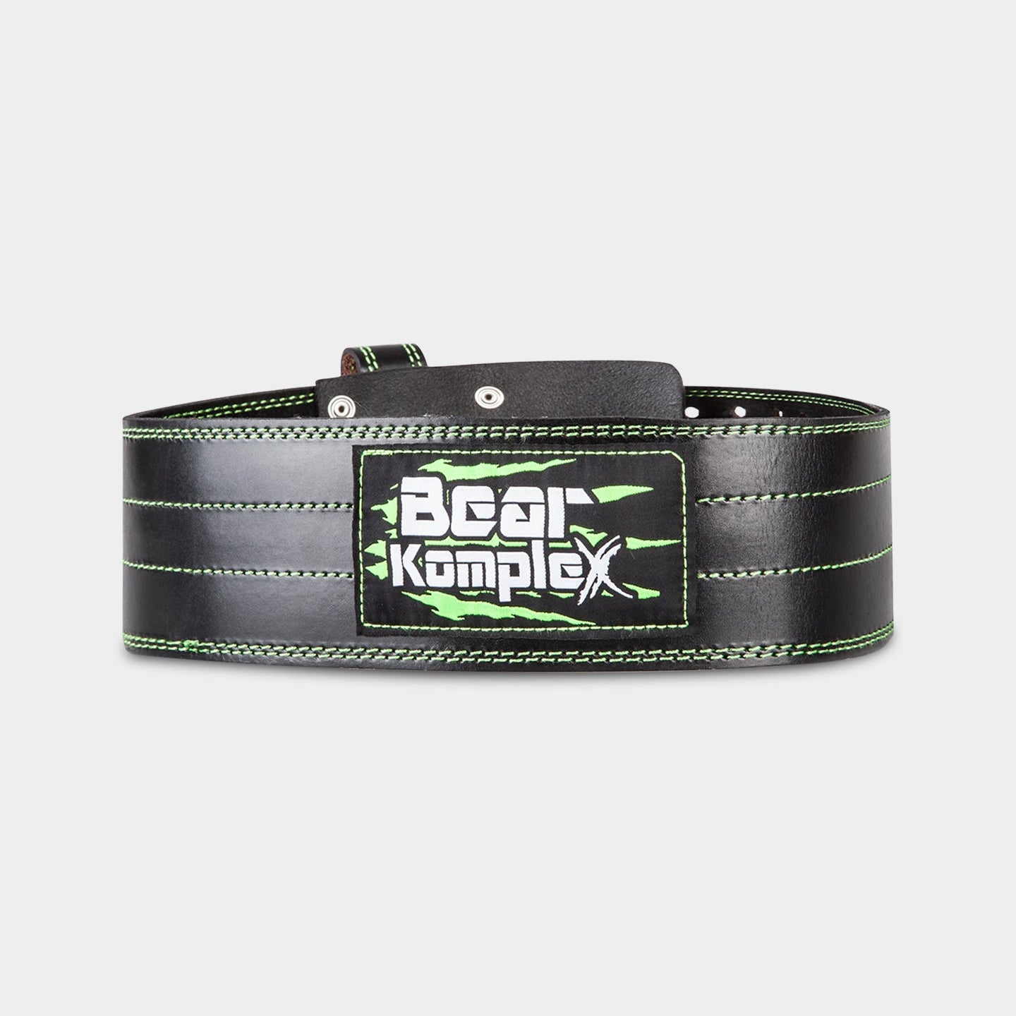 Bear Komplex Leather Adjustable Weightlifting Buckle Belt - Bodybuilding.com