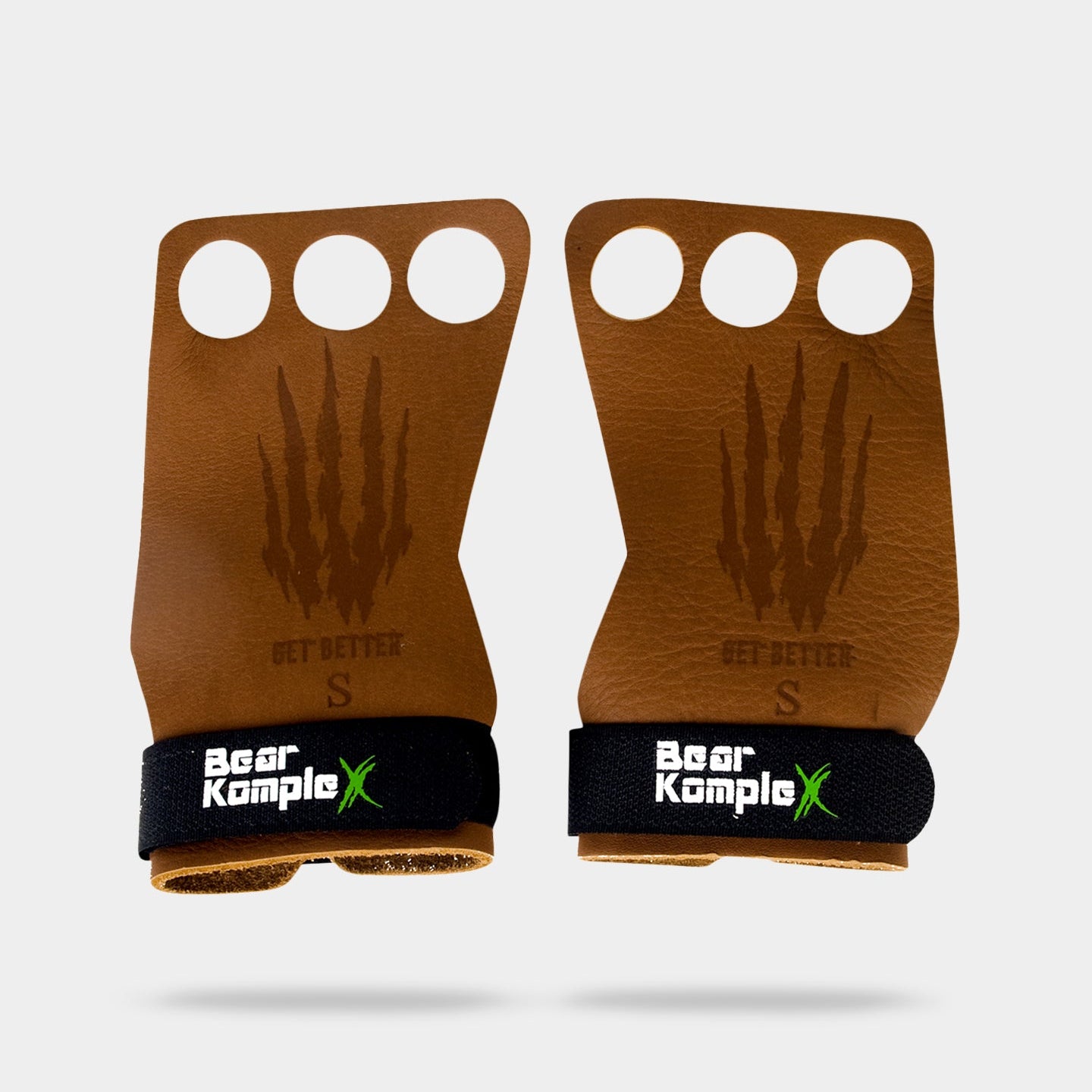 Bear Komplex Leather Hand Grips - Bodybuilding.com