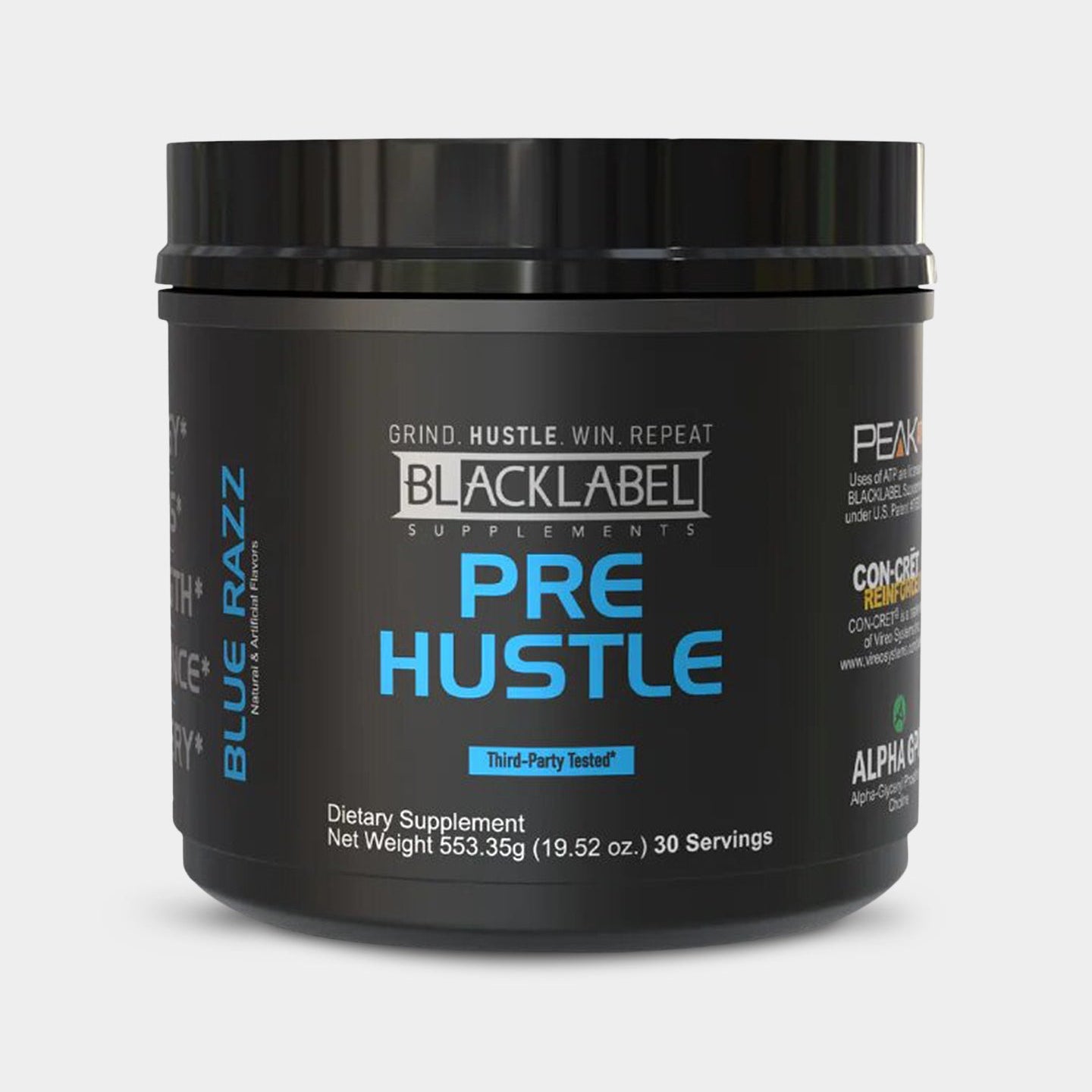 BLACKLABEL Supplements Pre - Hustle - Bodybuilding.com