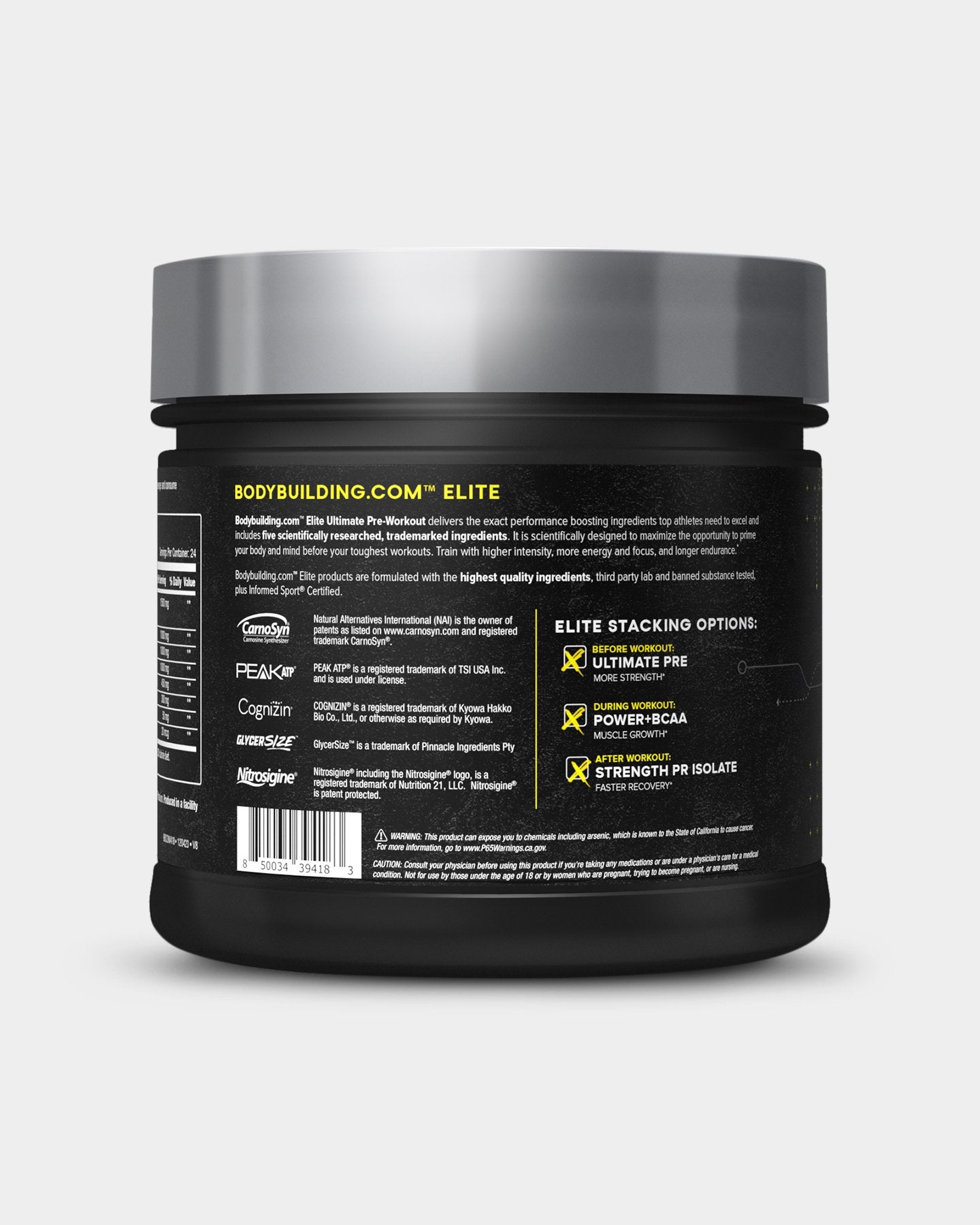 Bodybuilding.com ELITE Ultimate PRE Pre - Workout - Bodybuilding.com