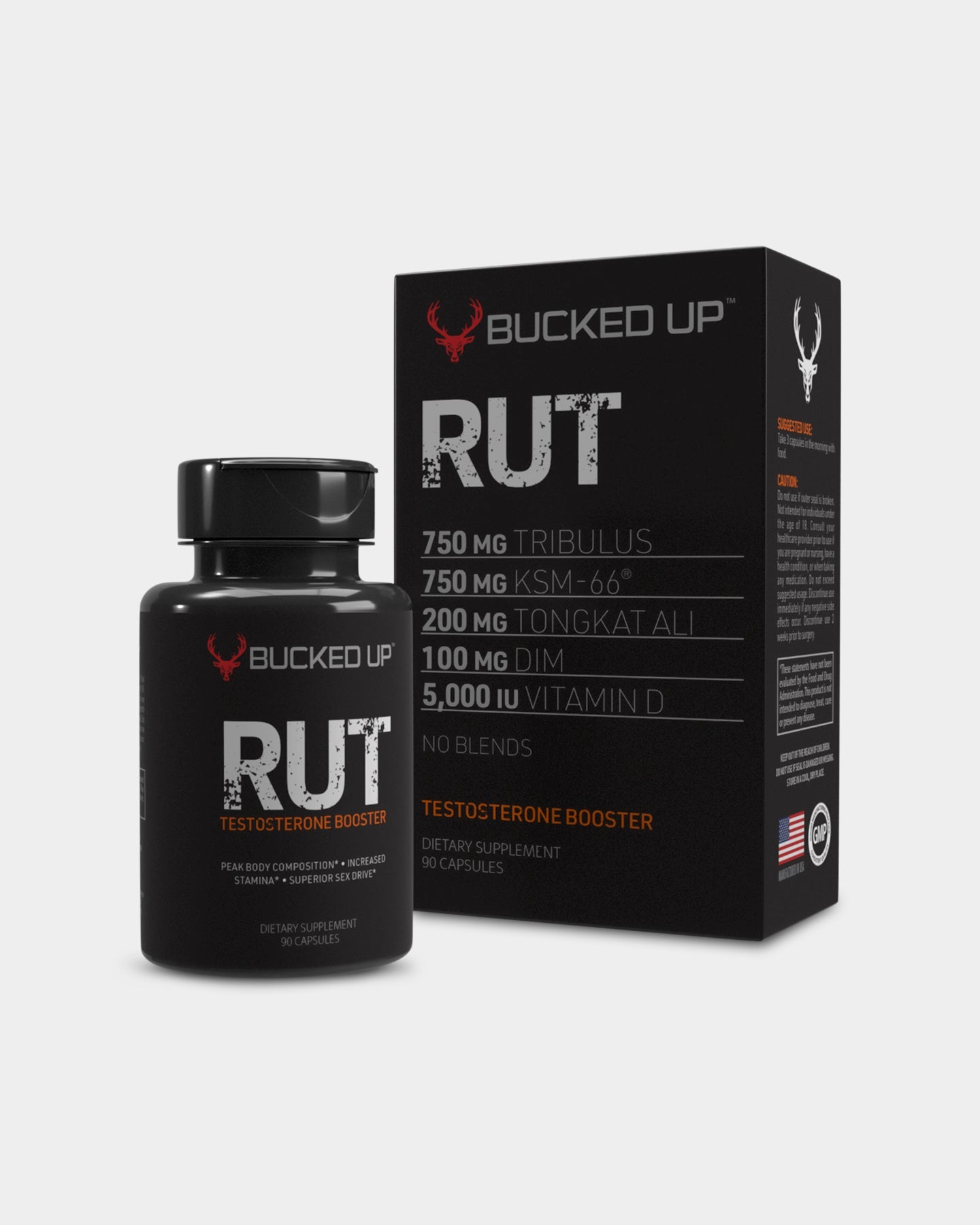 Bucked Up RUT Testosterone Booster - Bodybuilding.com