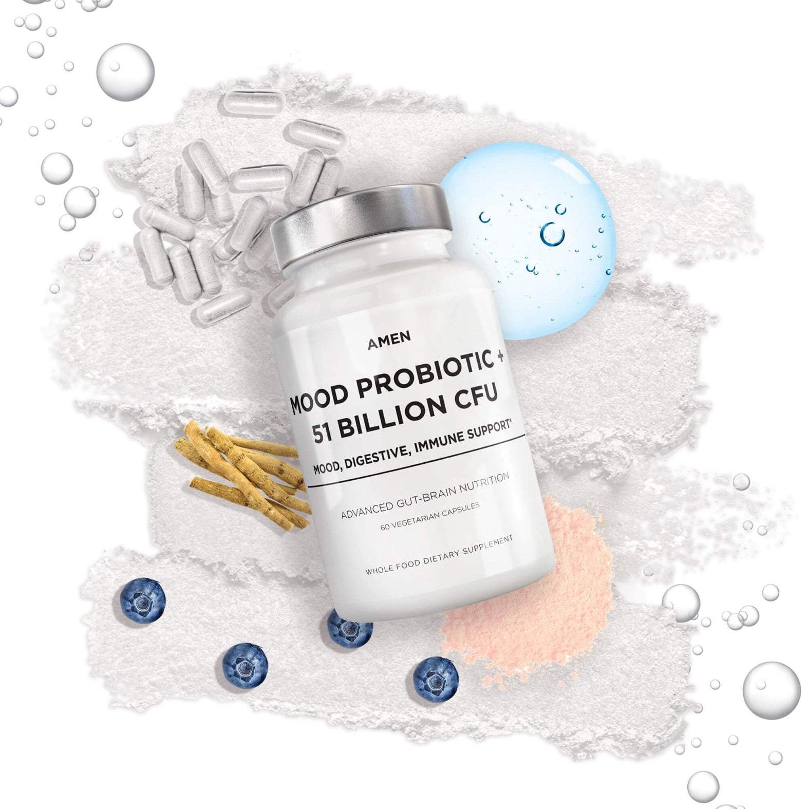 Codeage Amen Mood Probiotic + - Bodybuilding.com