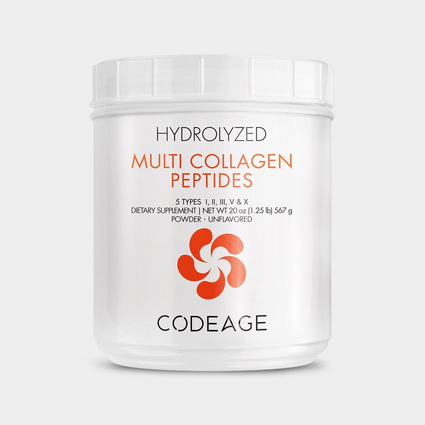 Codeage Hydrolyzed Multi Collagen Peptides Powder Supplement - Bodybuilding.com