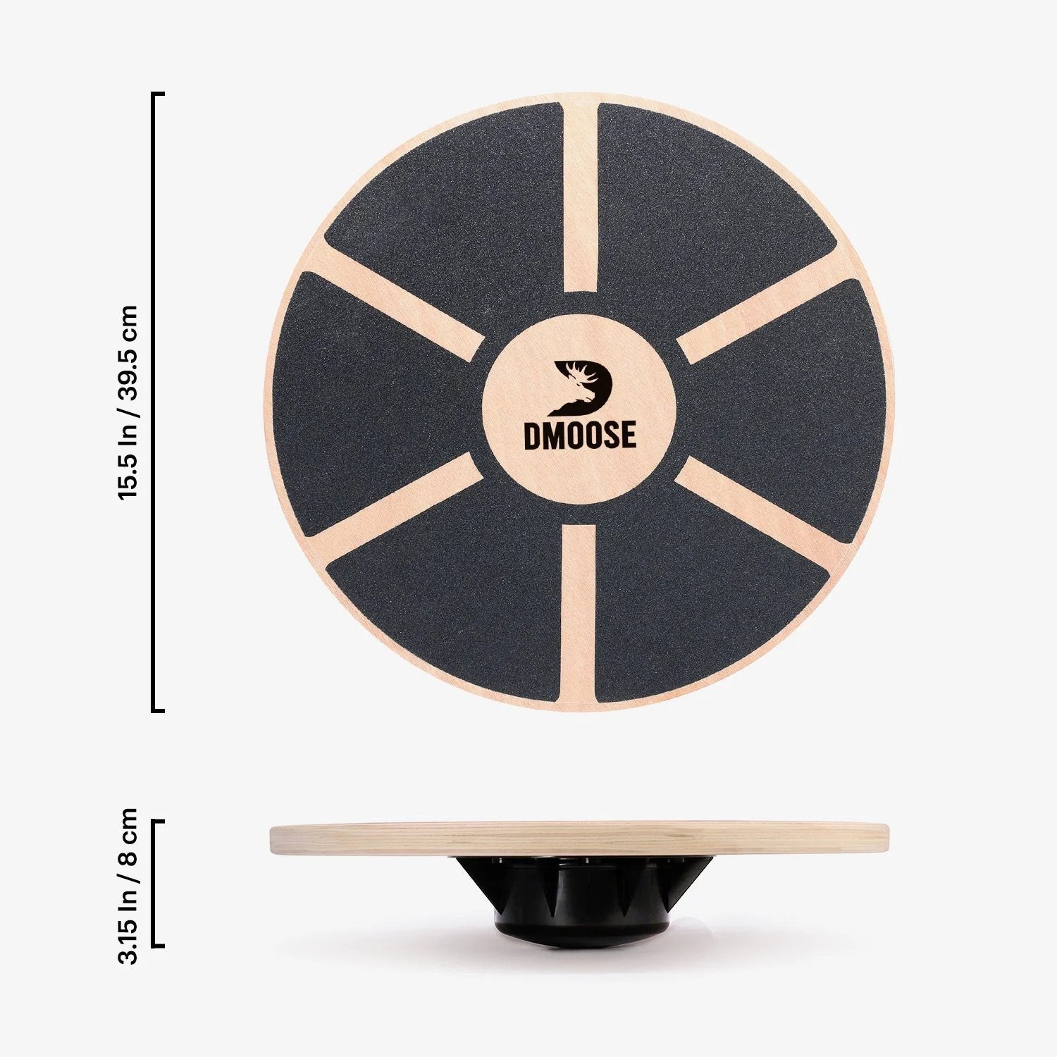 DMOOSE Wooden Balance Board For Core Strength - Bodybuilding.com