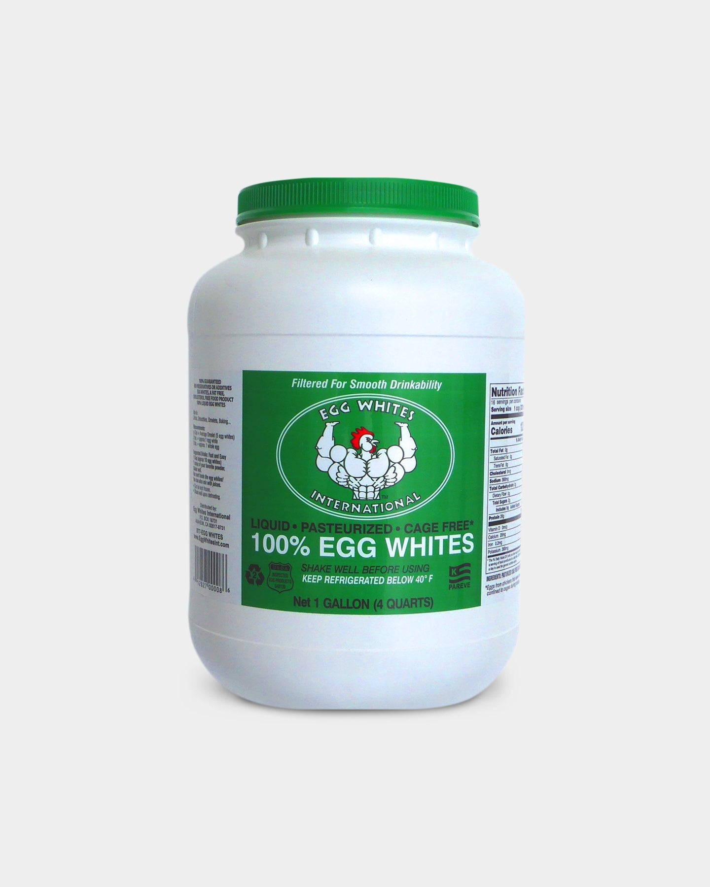 Egg Whites International 100% Pure Liquid Egg Whites Now 100% Cage Free - Bodybuilding.com