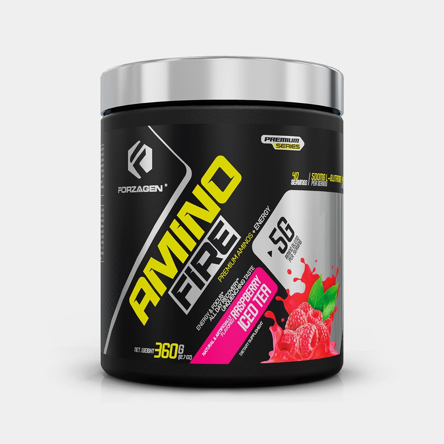 Forzagen Amino Fire Essential BCAAs + Pre Workout Energy - Bodybuilding.com