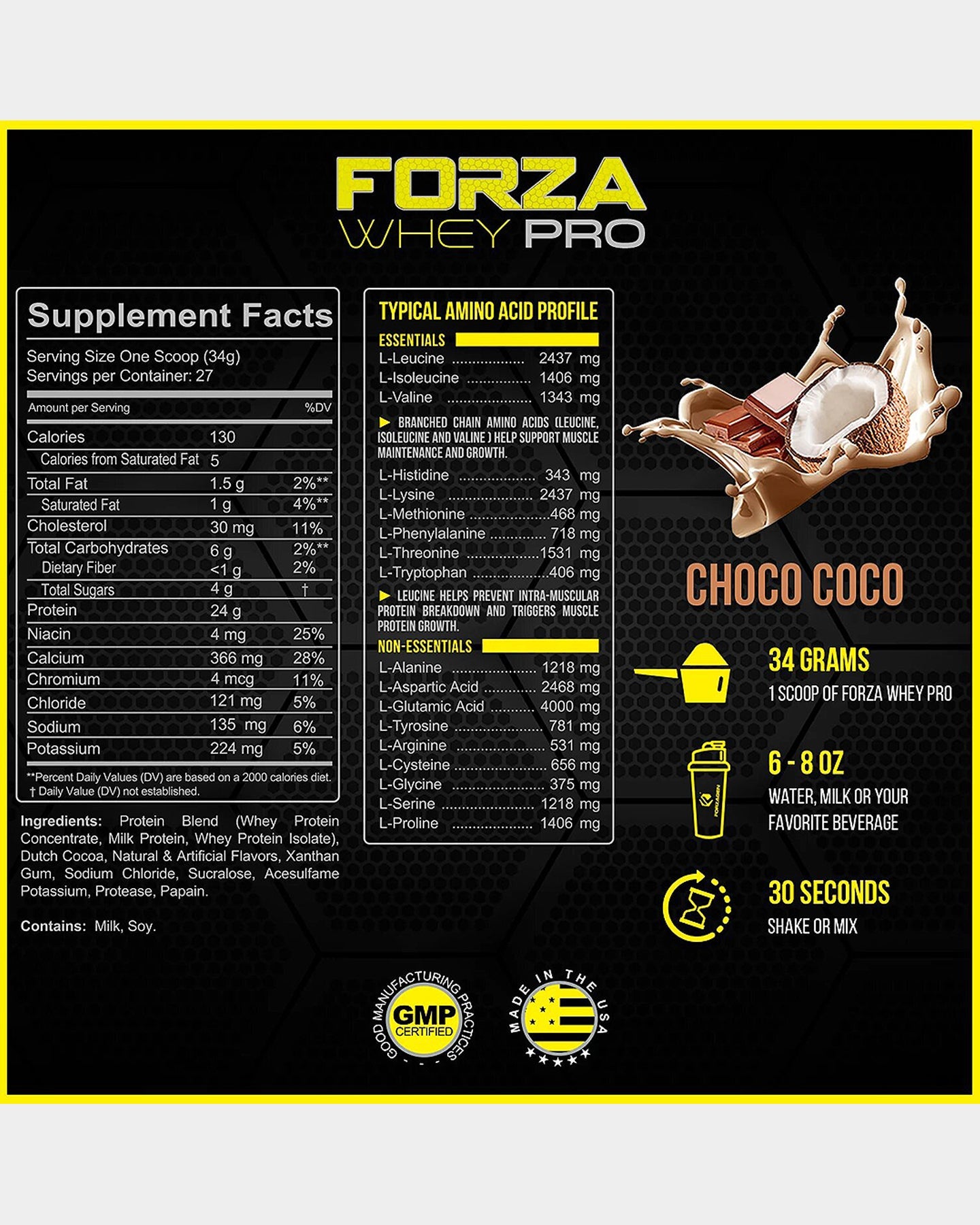 Forzagen Forza Whey PRO Protein - Bodybuilding.com