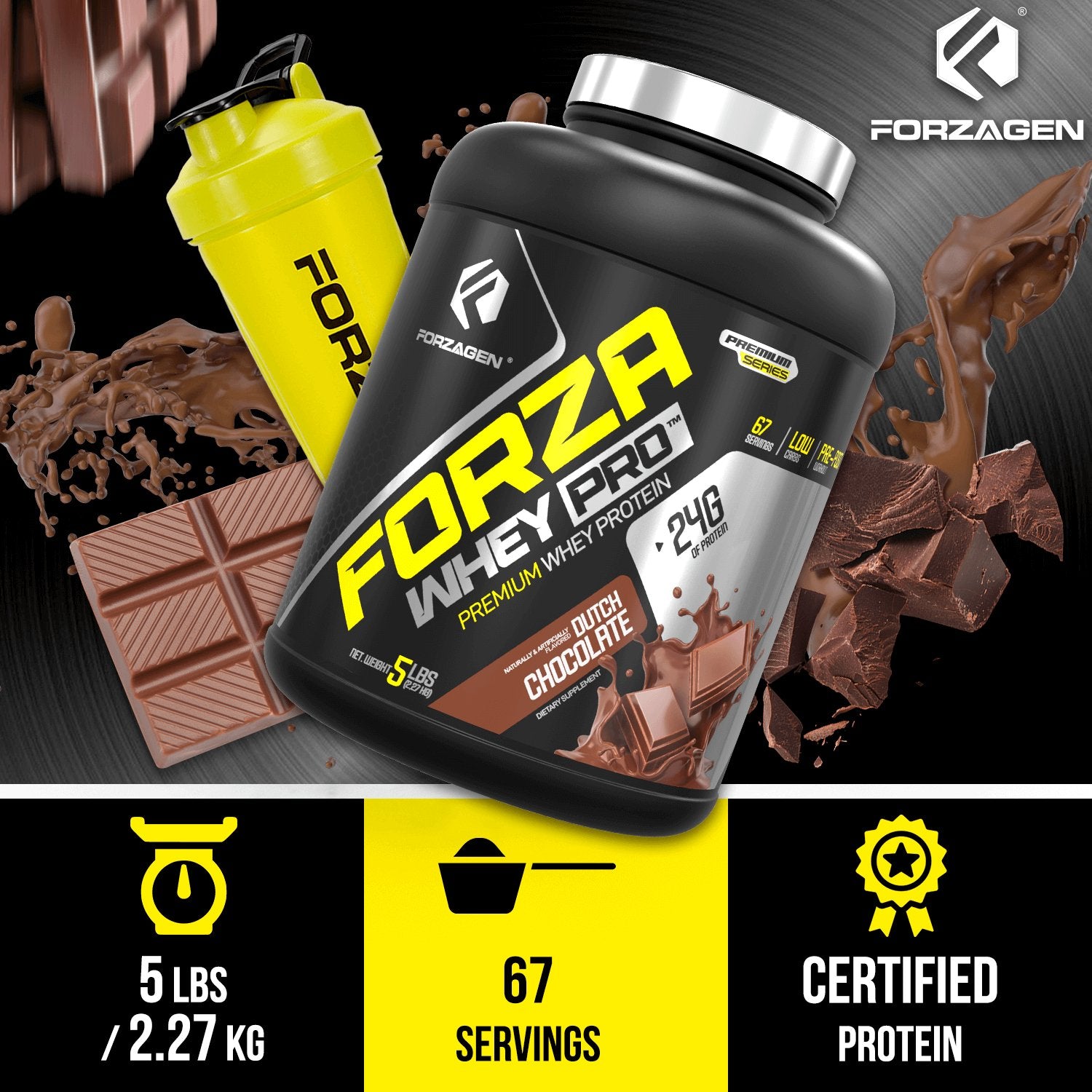 Forzagen Forza Whey PRO Protein - Bodybuilding.com