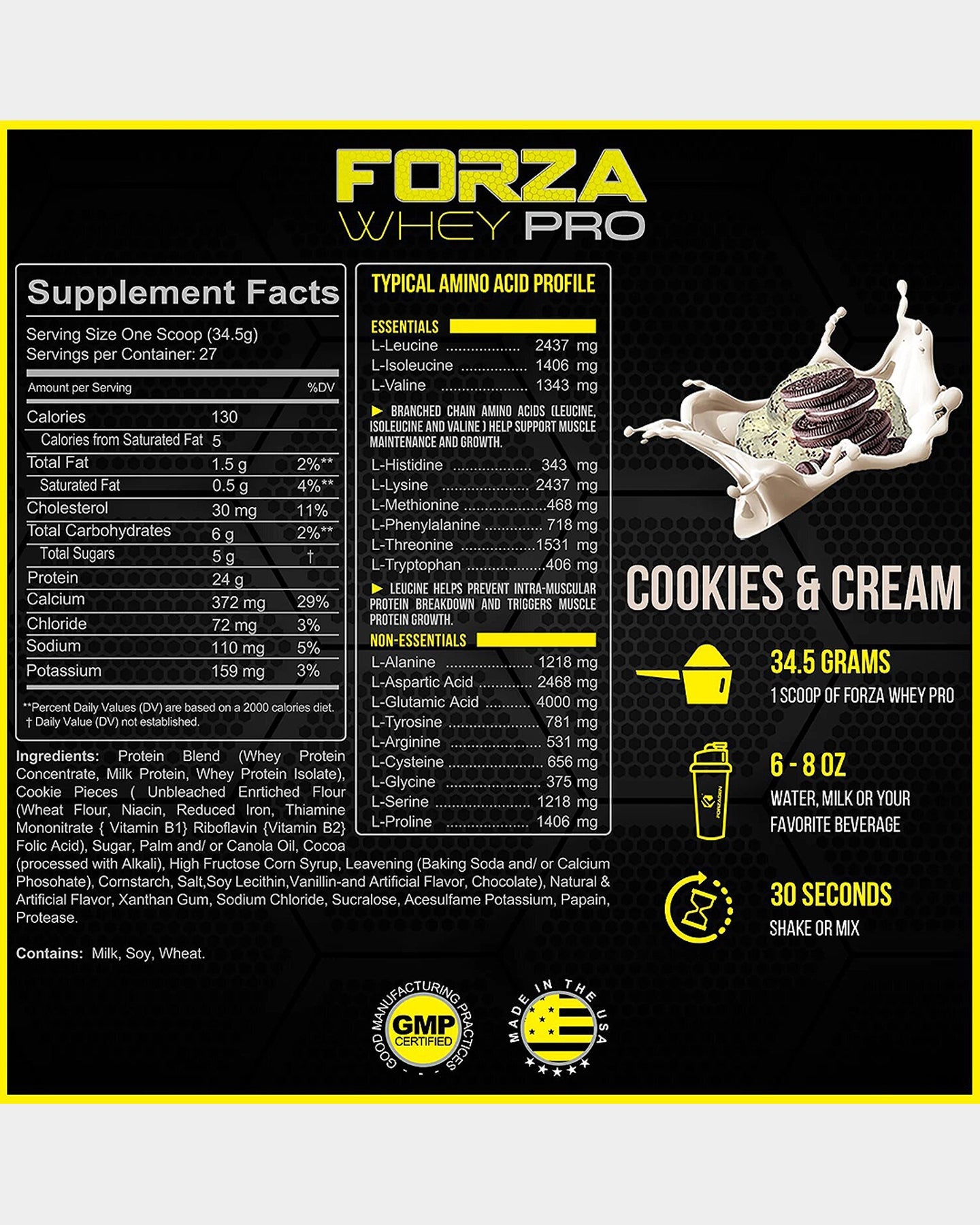 Forzagen Forza Whey PRO Protein - Bodybuilding.com