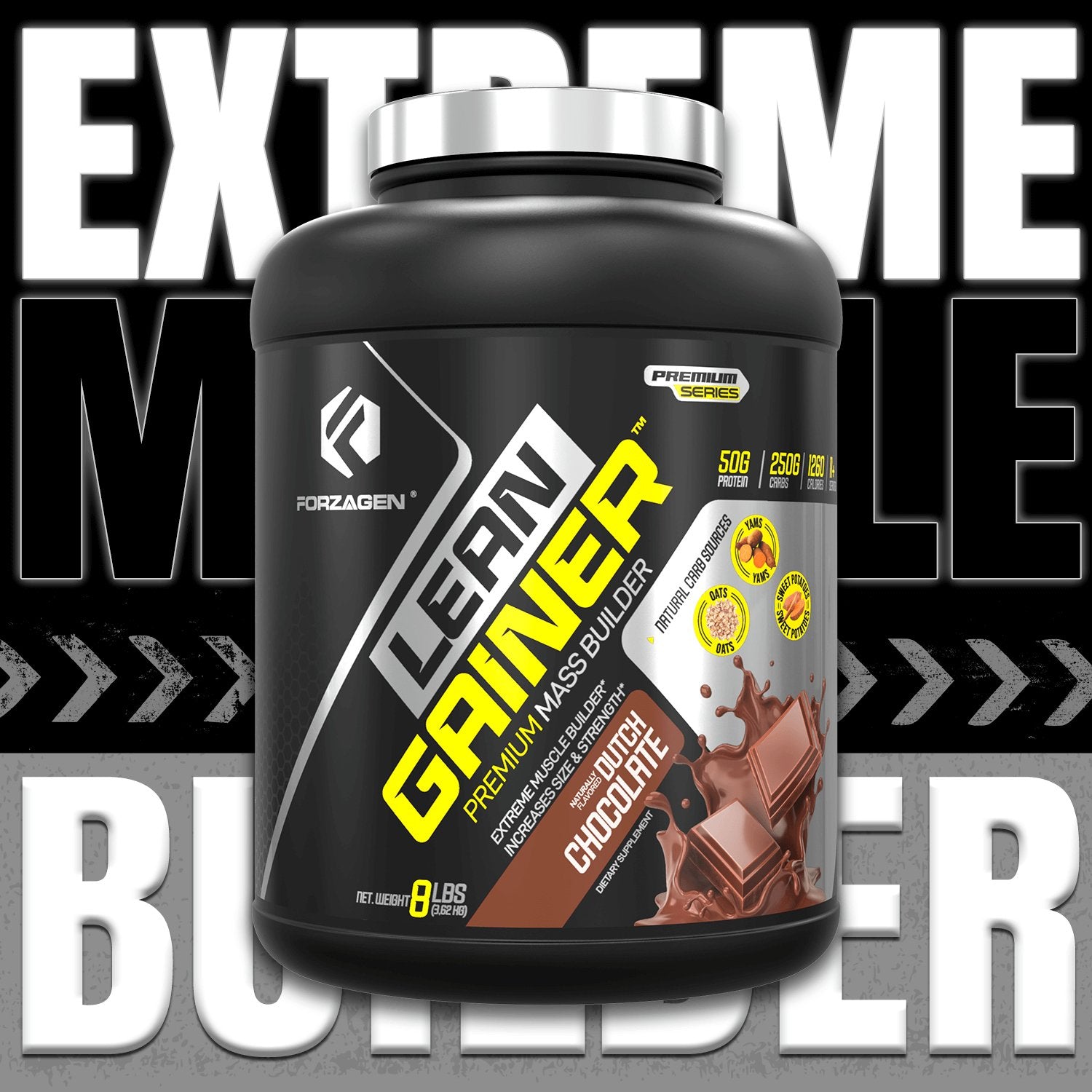 Forzagen Lean Gainer Premium Mass Builder - Bodybuilding.com