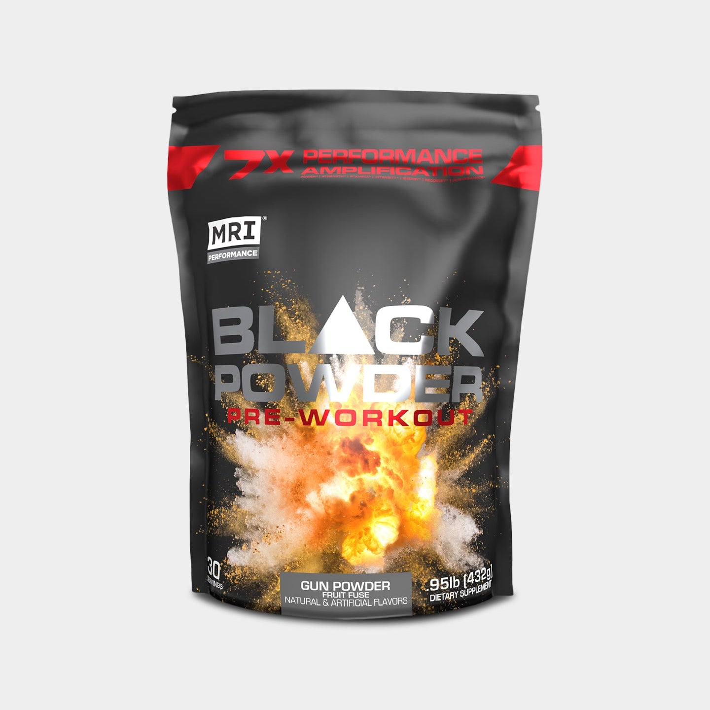 MRI Performance Black Powder Pre - Workout - Bodybuilding.com