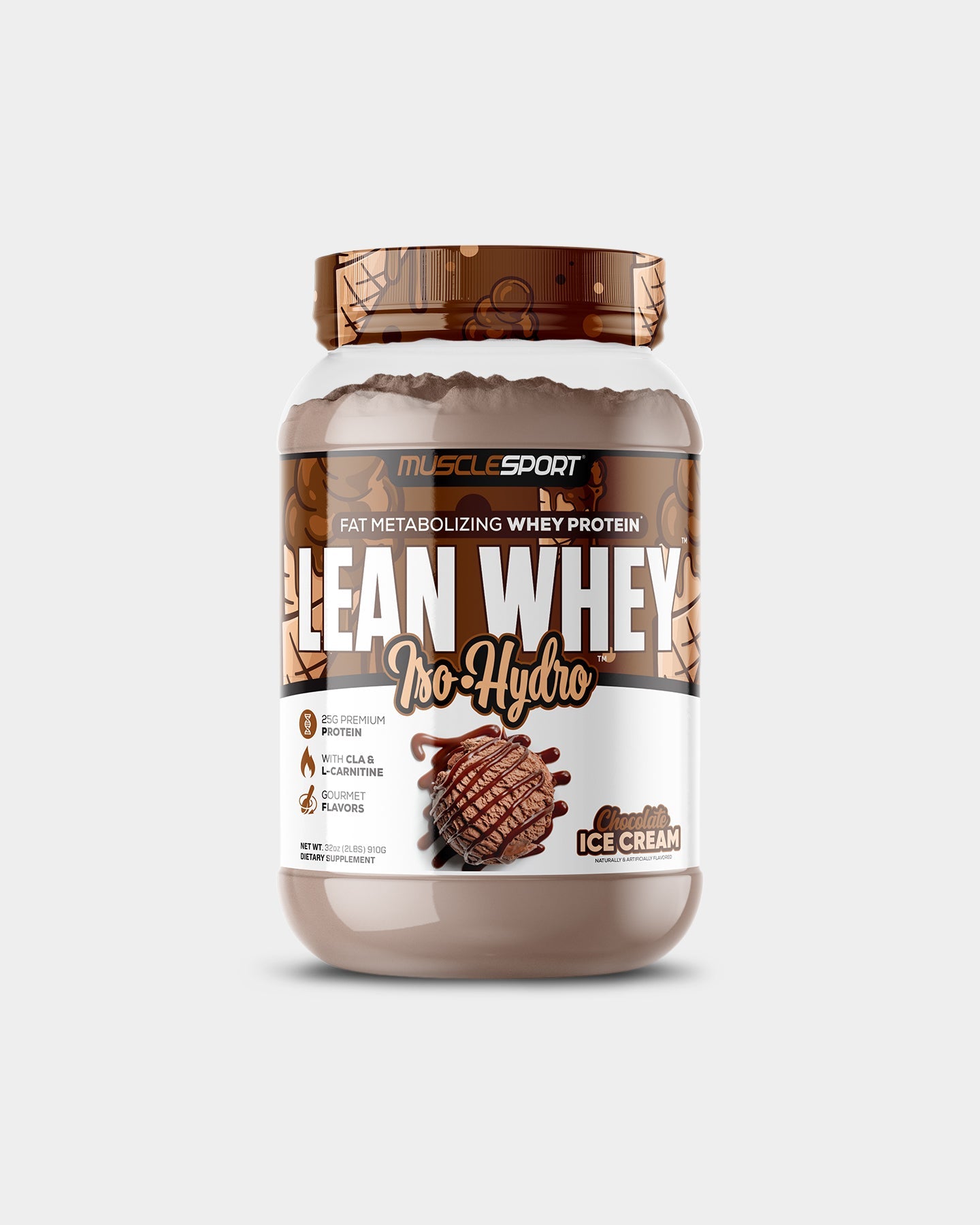 MuscleSport Lean Whey Iso - Hydro - Bodybuilding.com