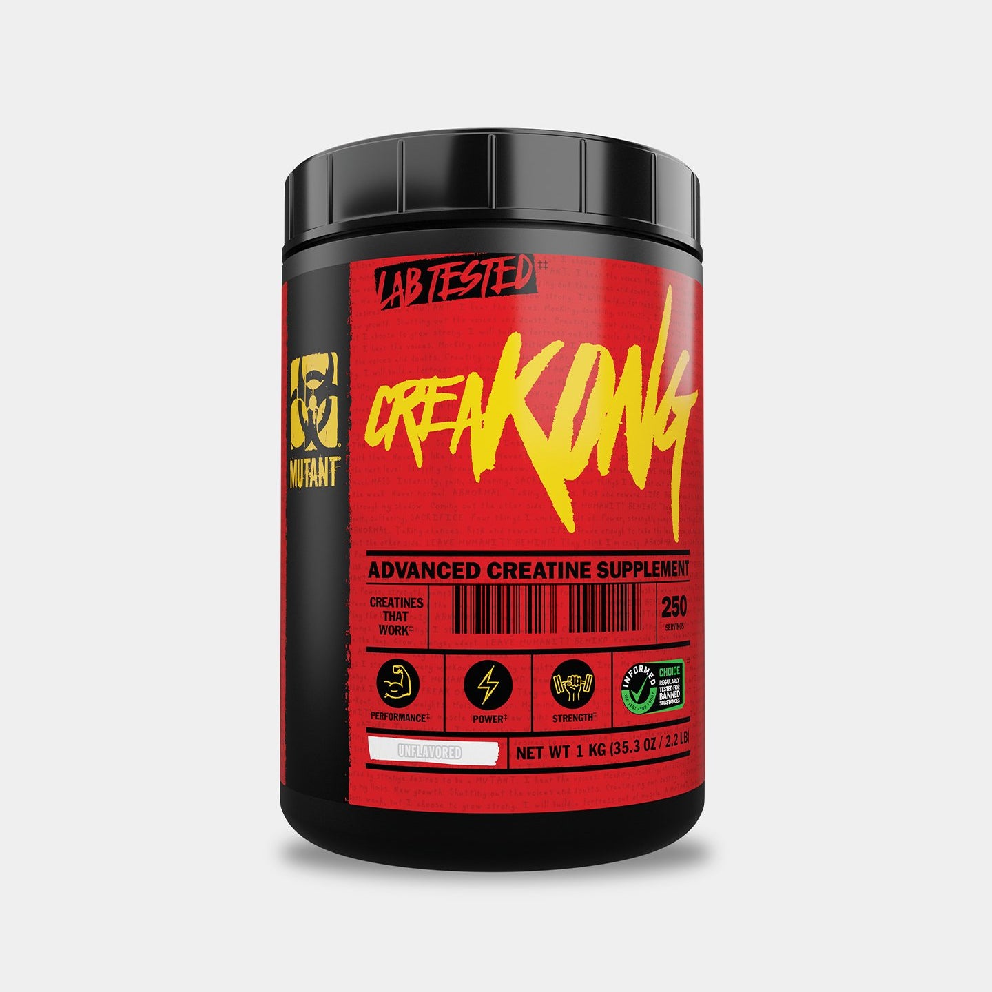 Mutant Creakong - Advanced Creatine Multiplier - Bodybuilding.com