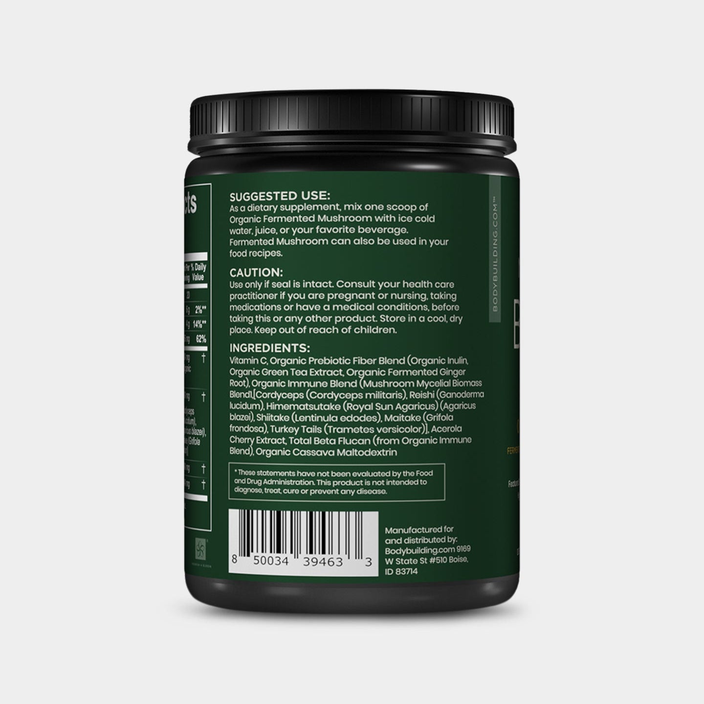 Nourish + Bloom Organic Mushroom - Bodybuilding.com