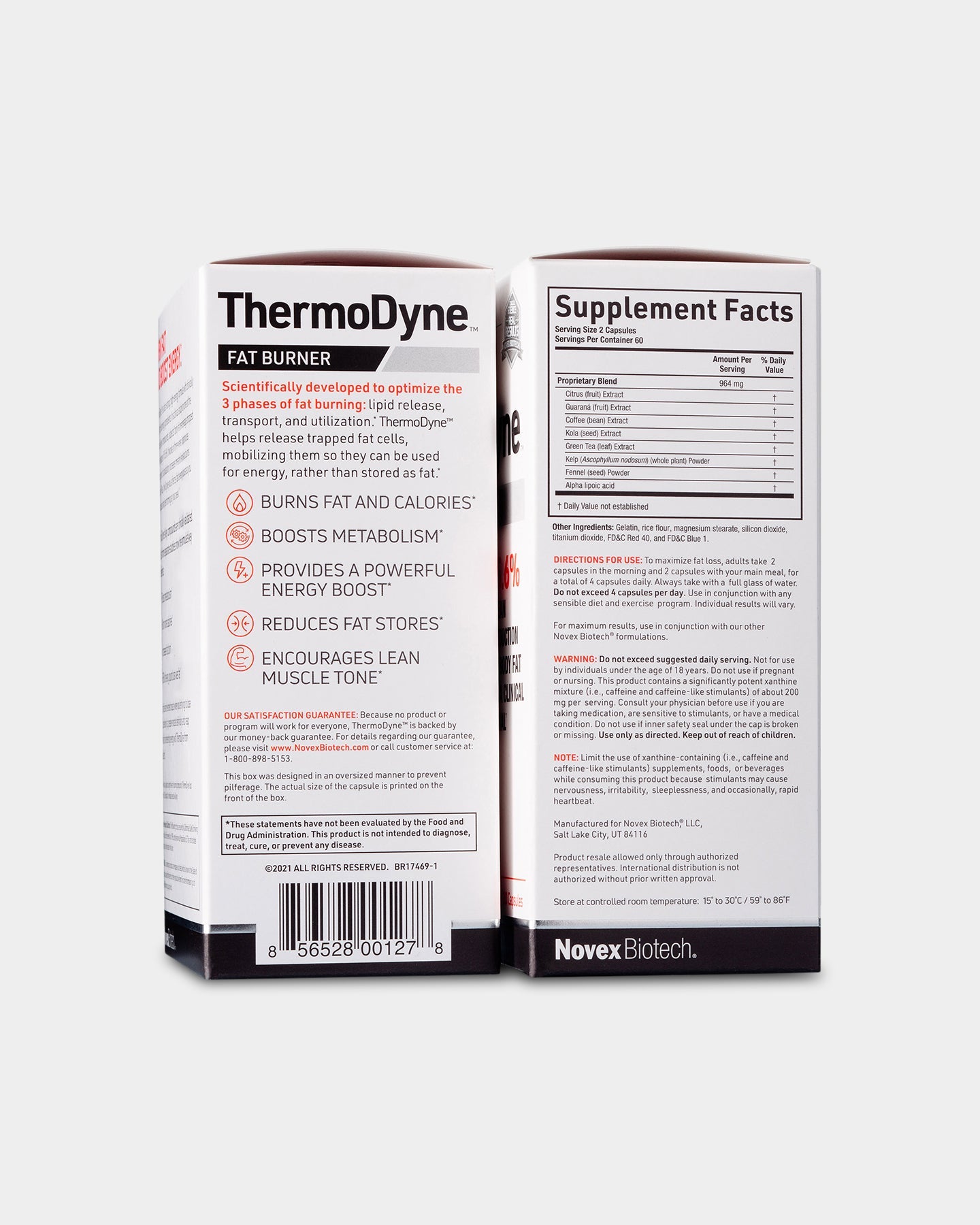 Novex Biotech THERMODYNE Fat Burner - Bodybuilding.com