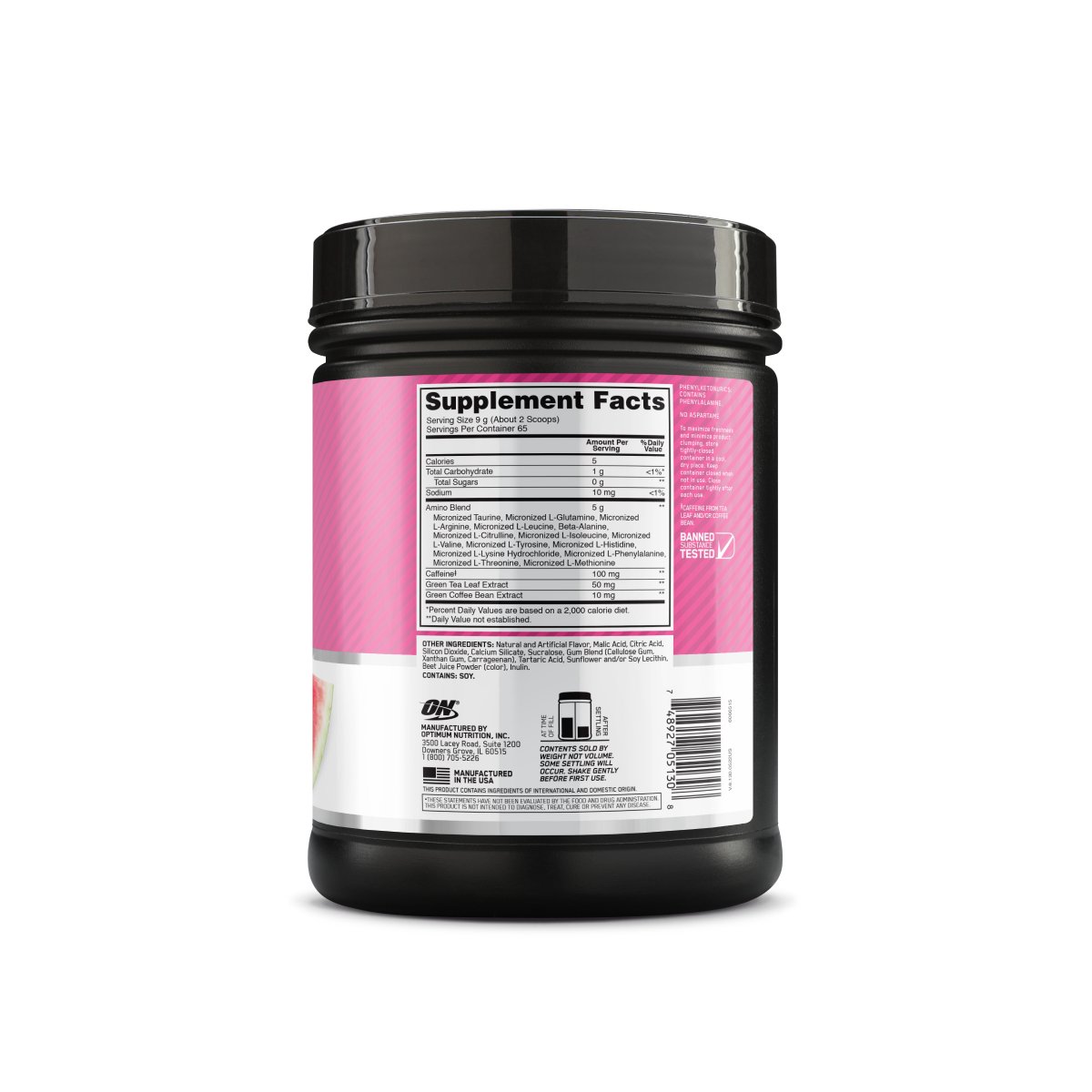 Optimum Nutrition Essential AmiN.O. Energy - Bodybuilding.com