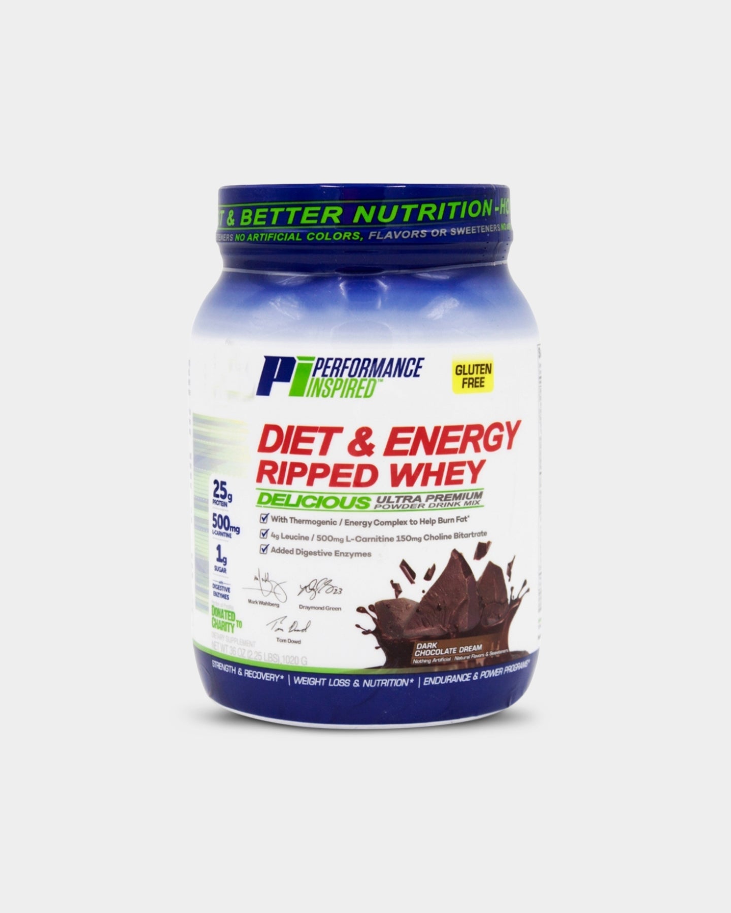 Performance Inspired Nutrition Diet & Energy Ripped Whey Protein Powder - Bodybuilding.com