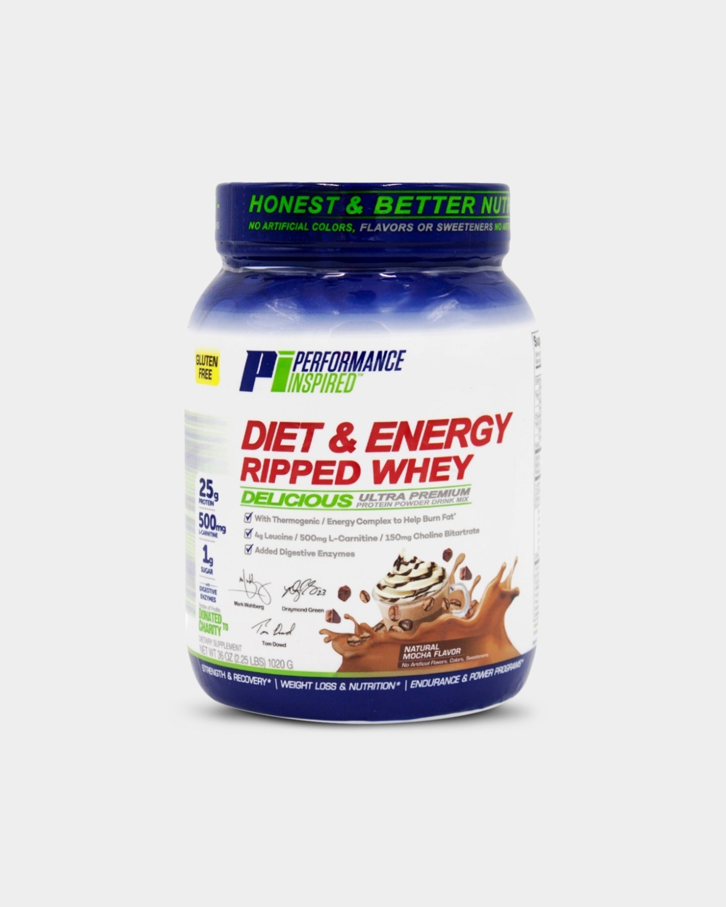 Performance Inspired Nutrition Diet & Energy Ripped Whey Protein Powder - Bodybuilding.com