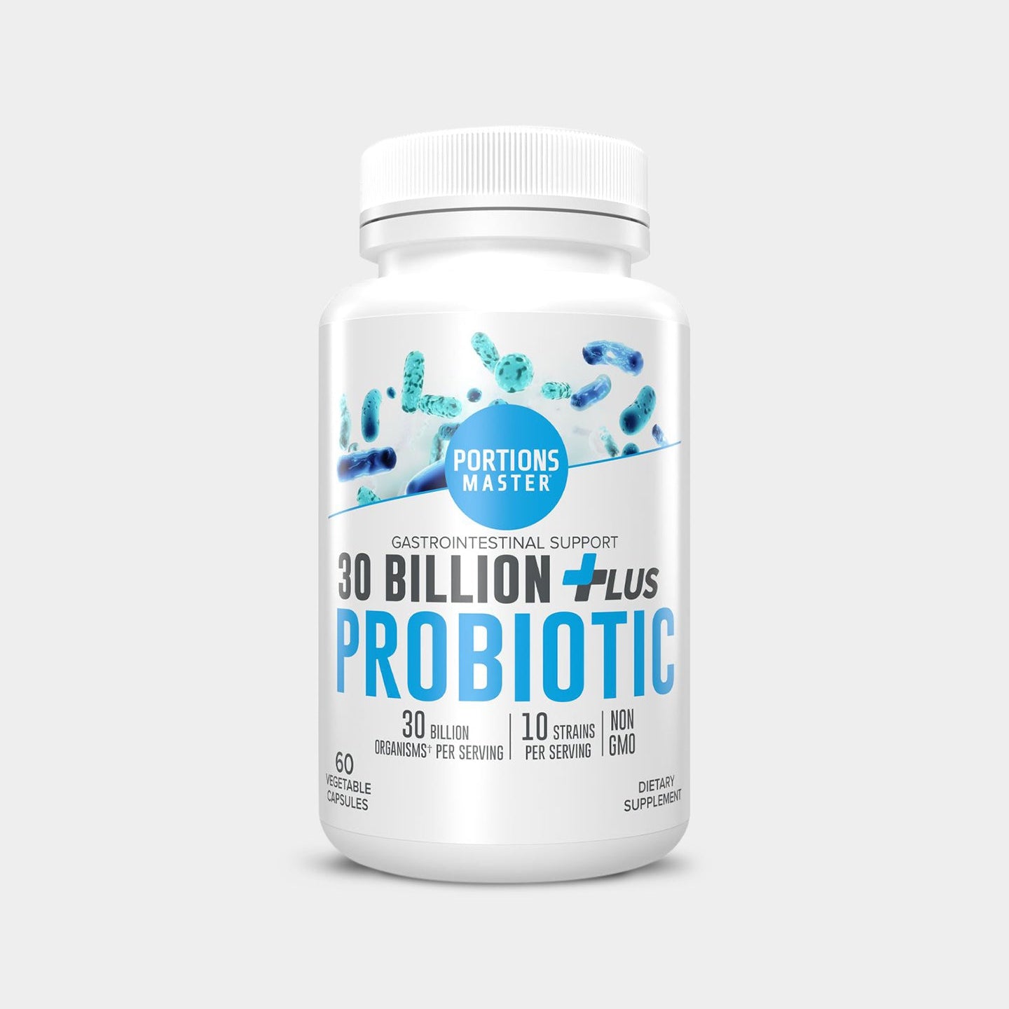 Portions Master 30 Billion Plus Probiotic - Bodybuilding.com