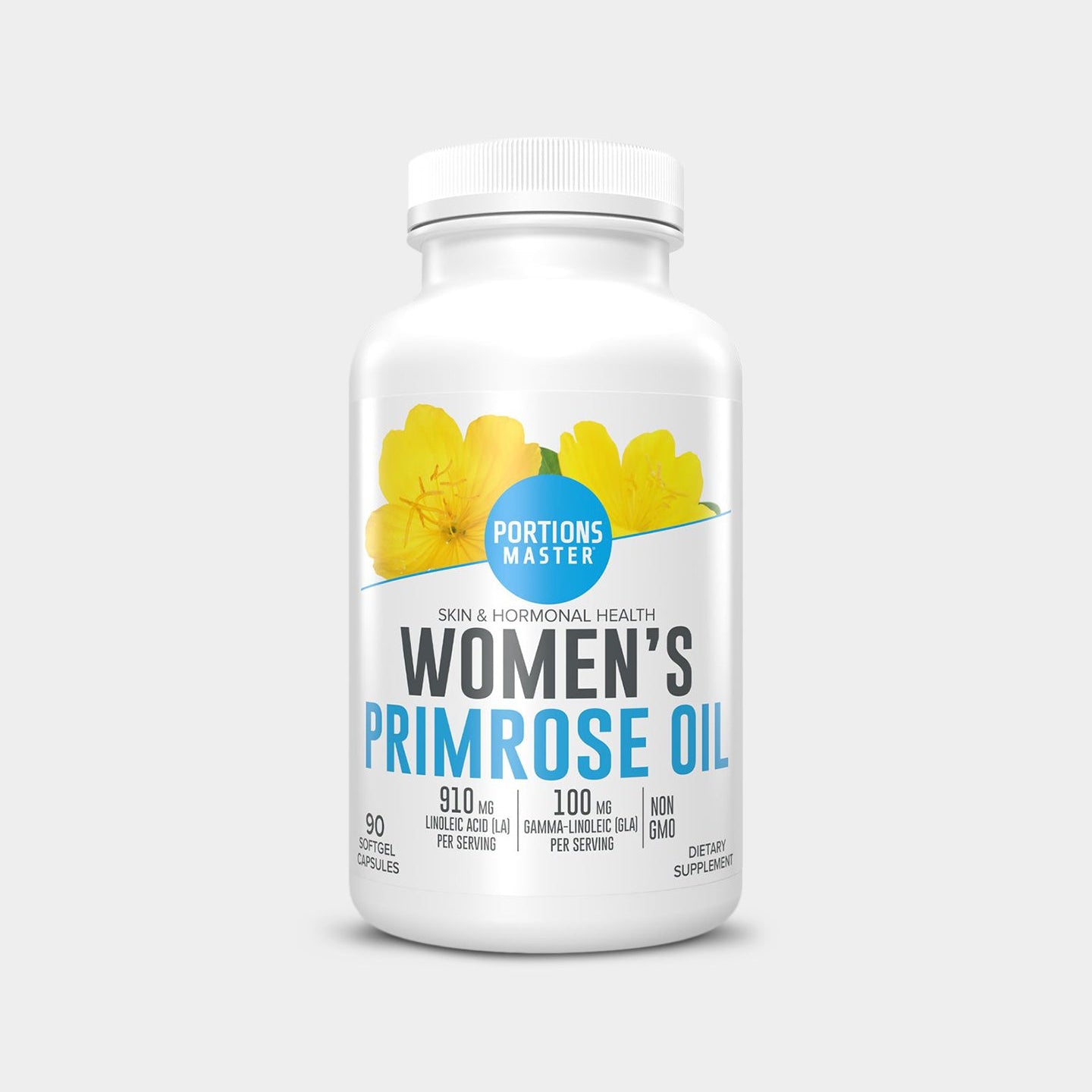 Portions Master Women's Primrose Oil - Bodybuilding.com