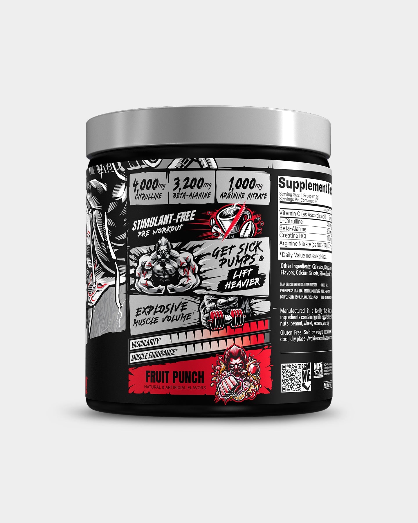 Pro Supps HYDE Max Pump Stim - Free Pre Workout - Bodybuilding.com