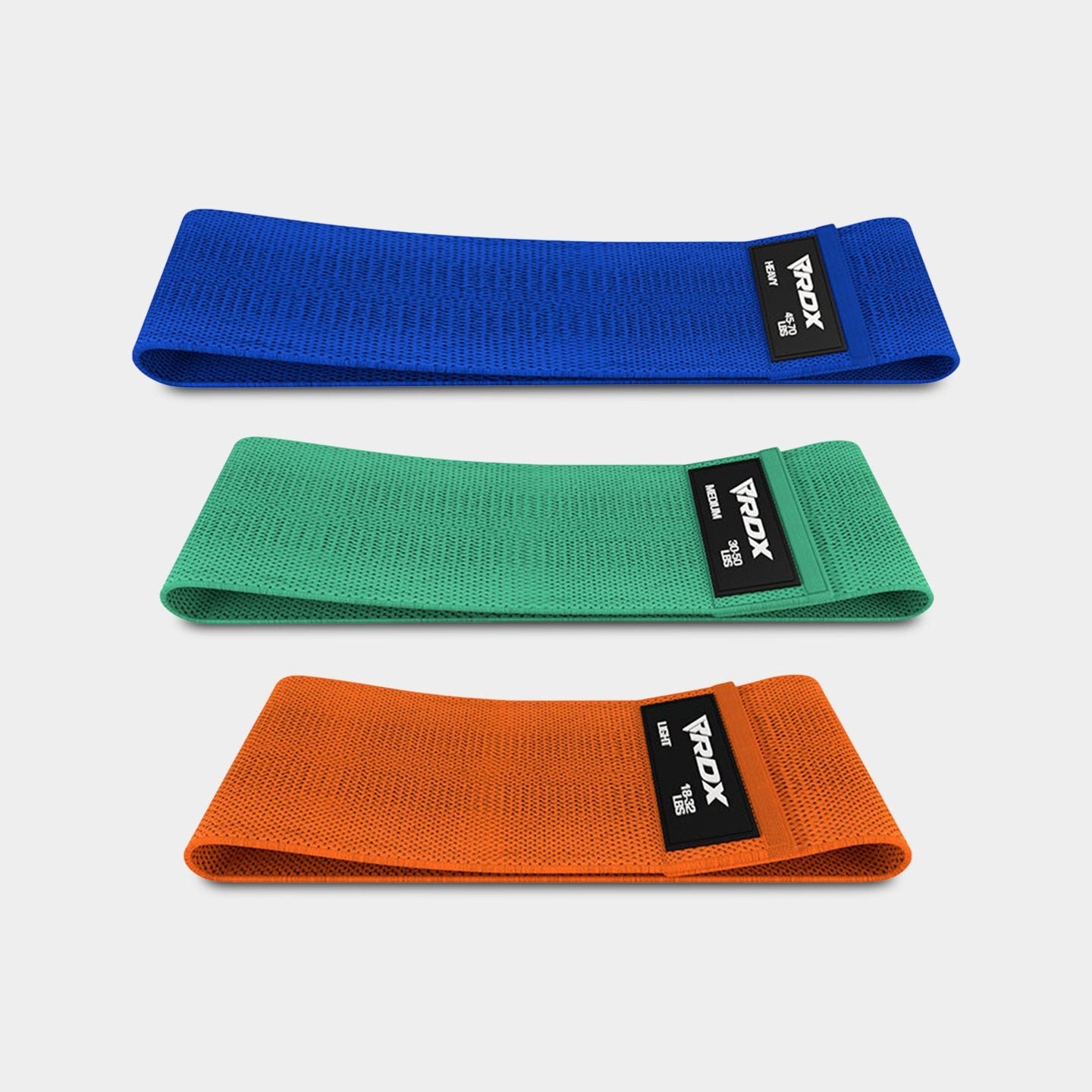 RDX Sports Heavy - Duty Fabric Resistance Training Bands for Fitness - Bodybuilding.com