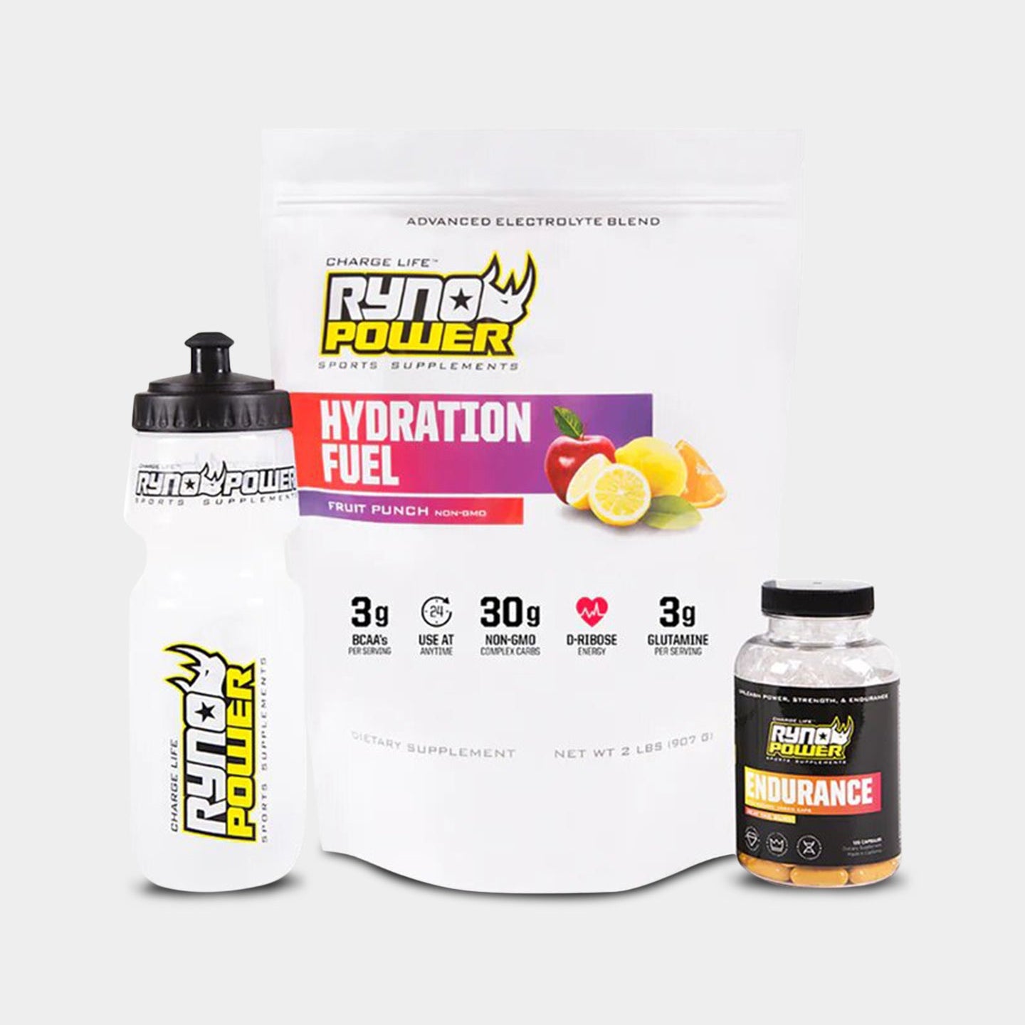 Ryno Power Endurance Plus Bundle, 3 Items - Bodybuilding.com