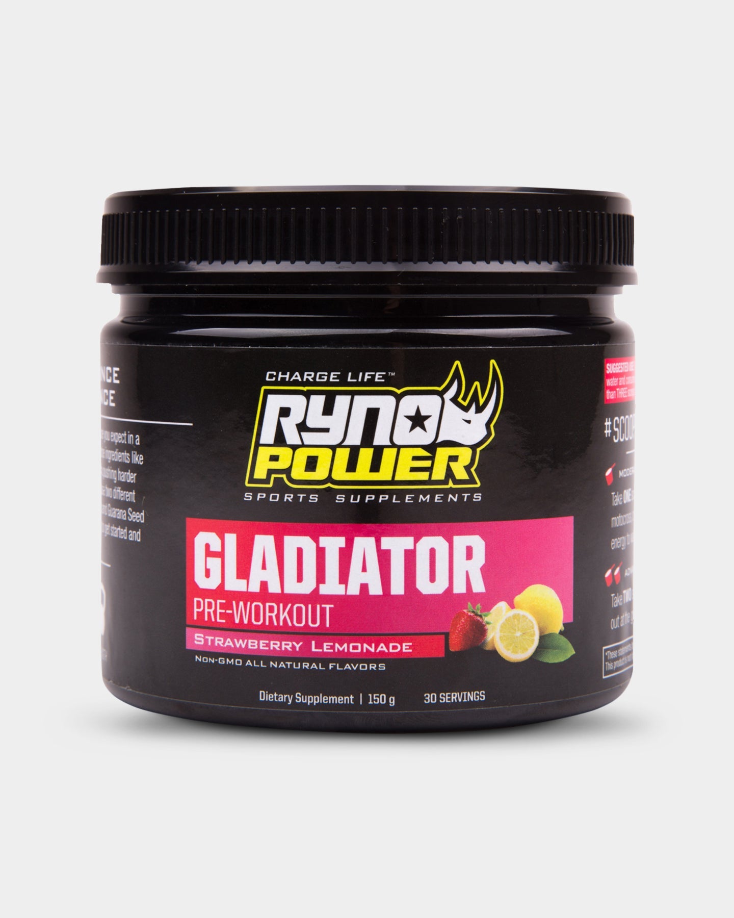 Ryno Power Gladiator Pre - Workout - Bodybuilding.com