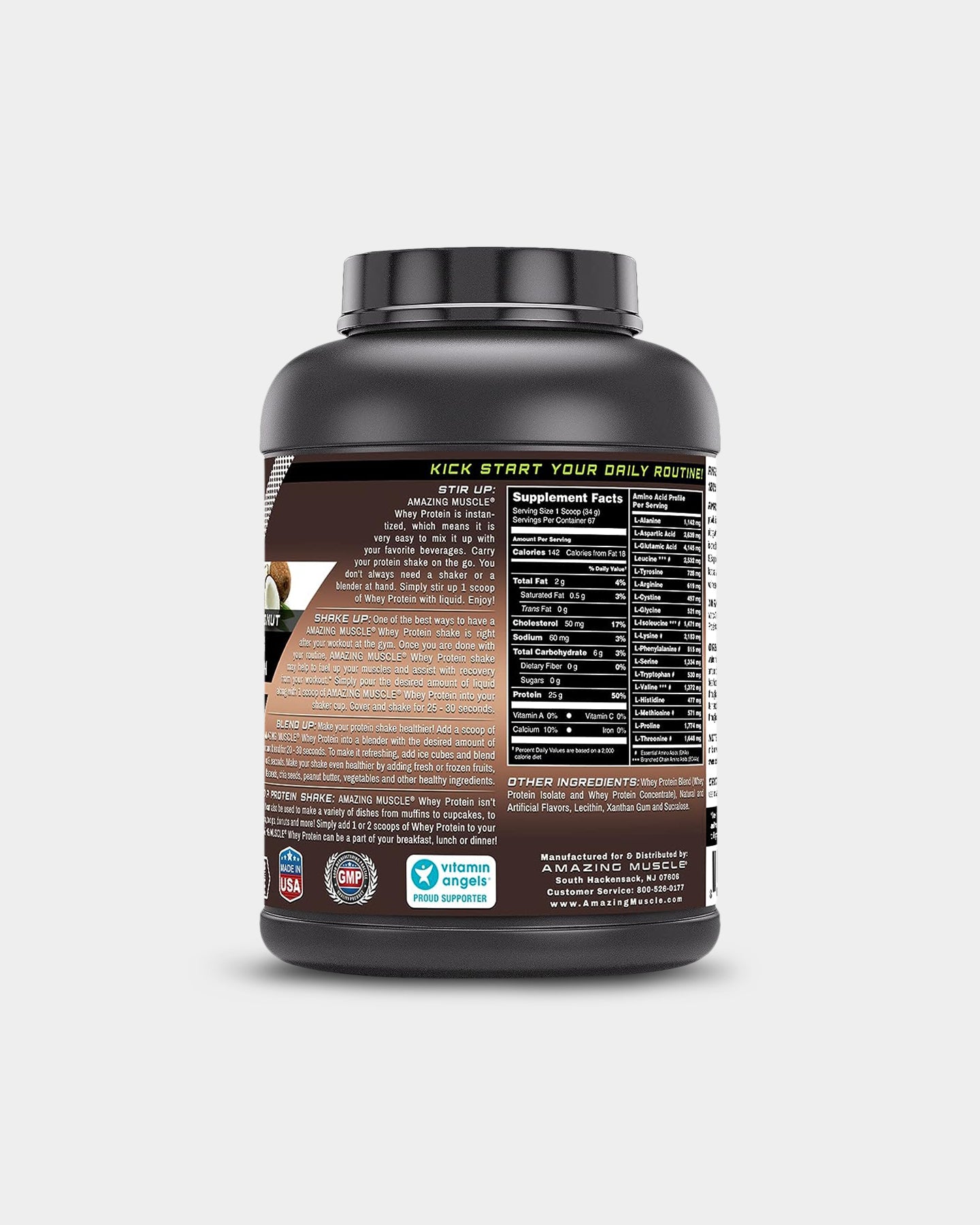 Amazing Muscle Whey Protein - Bodybuilding.com