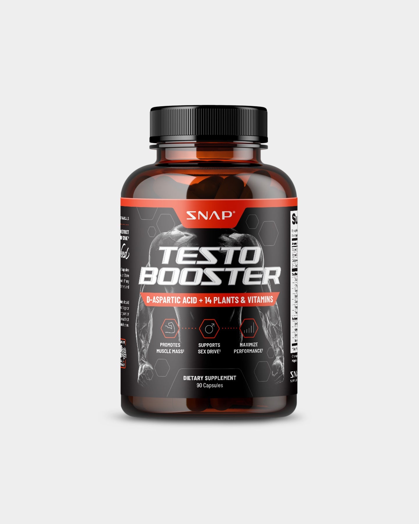 SNAP Supplements Testo Booster - Bodybuilding.com