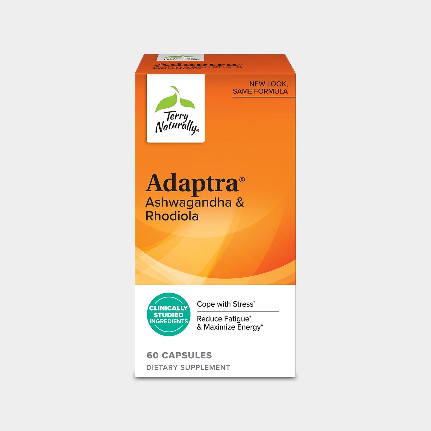 Terry Naturally ADAPTRA Ashwagandha & Rhodiola - Bodybuilding.com