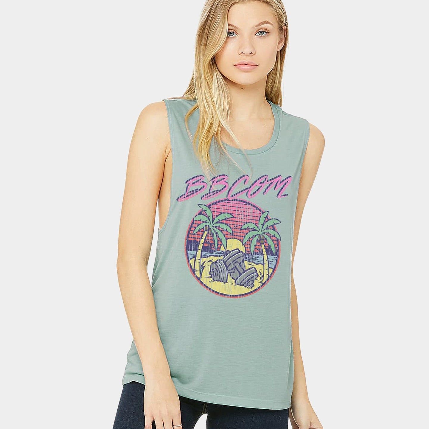 Women's BBcom Buff Beach Muscle Tank - Bodybuilding.com