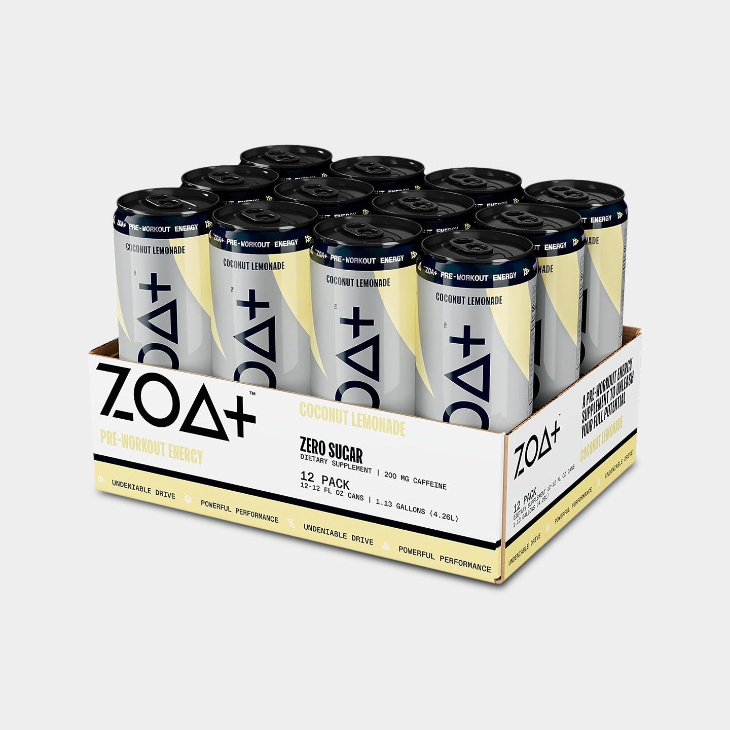 ZOA+ Pre - Workout Energy Drink - Bodybuilding.com