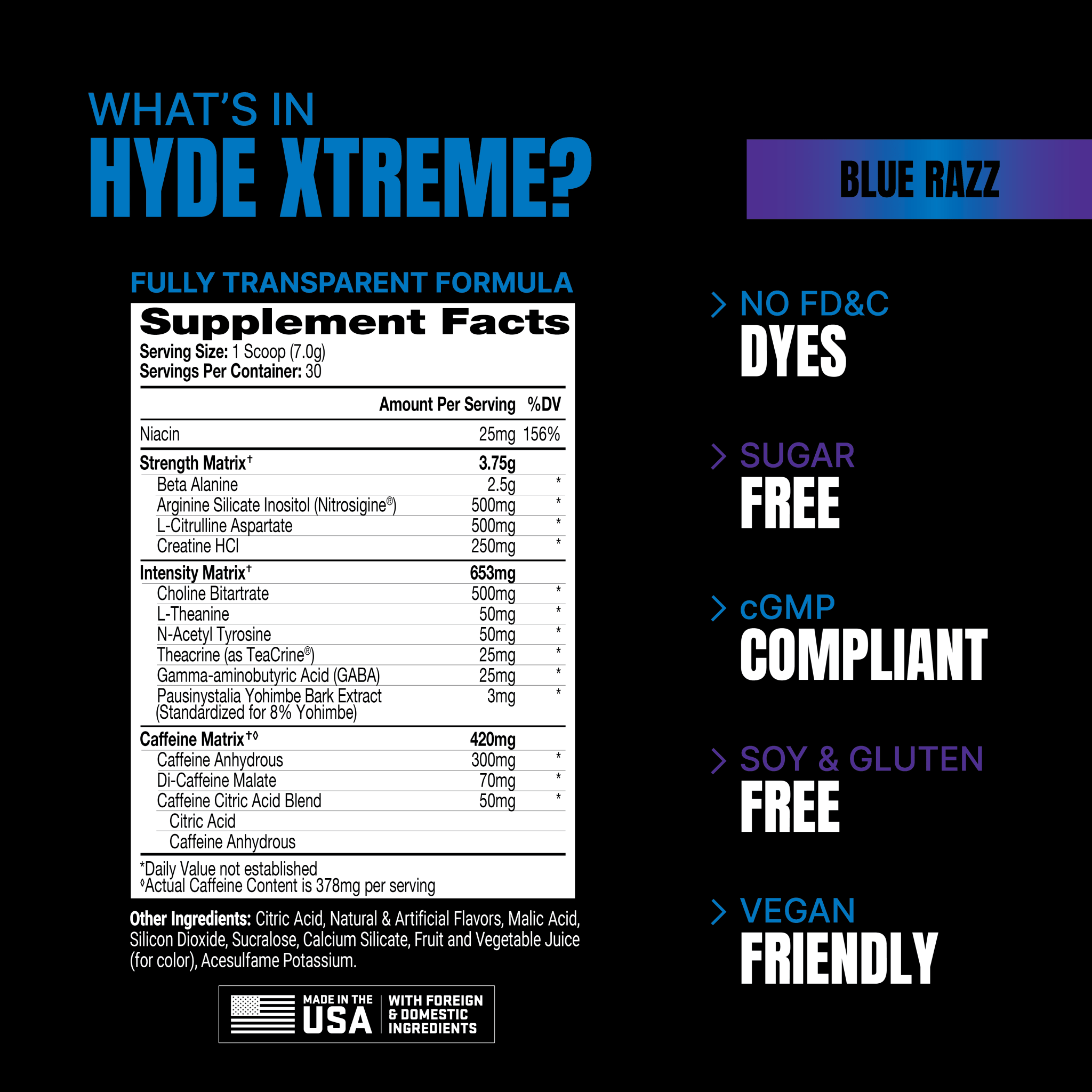 Pro Supps HYDE Xtreme - Bodybuilding.com